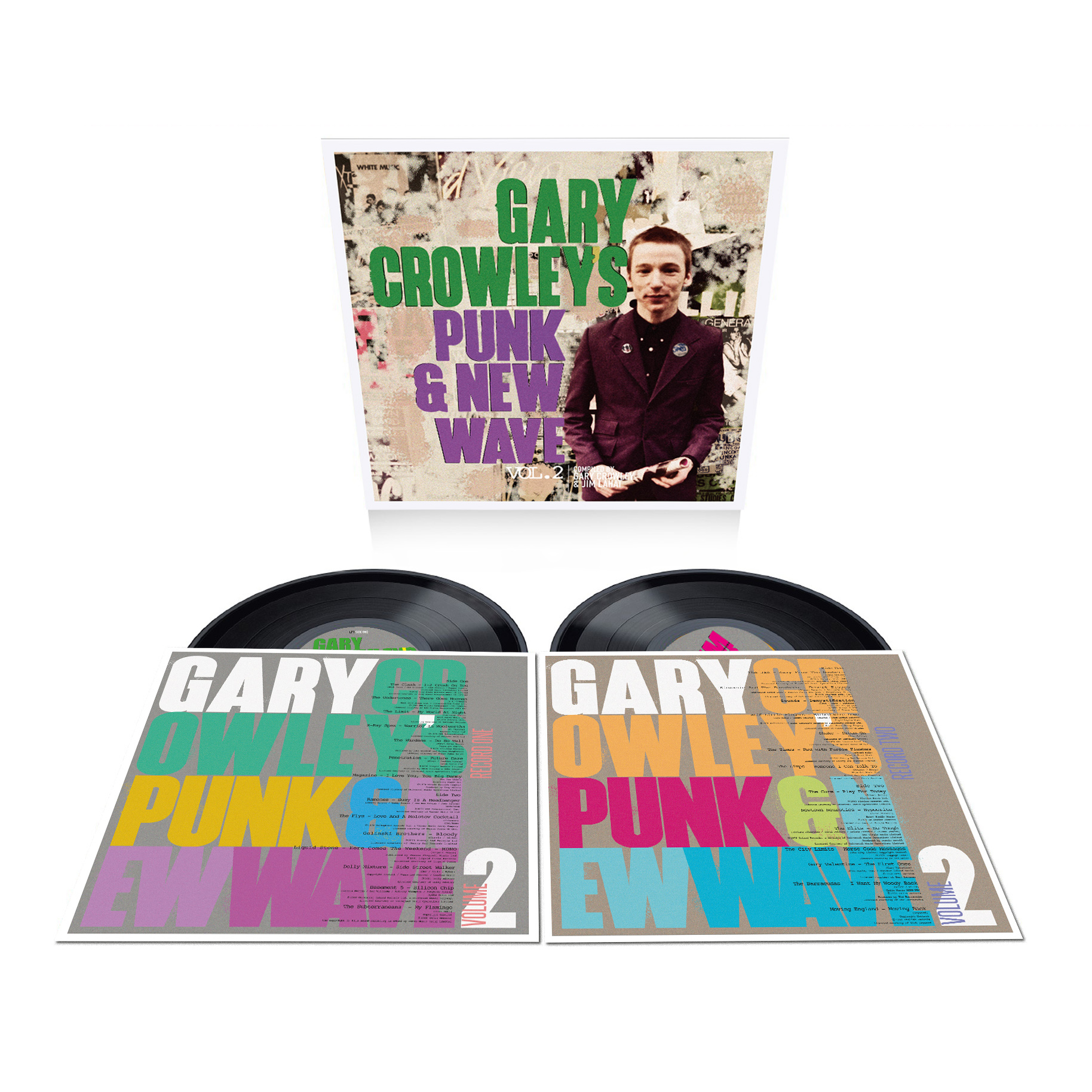 Gary Crowley's Punk & New Wave 2: 140g Vinyl 2LP