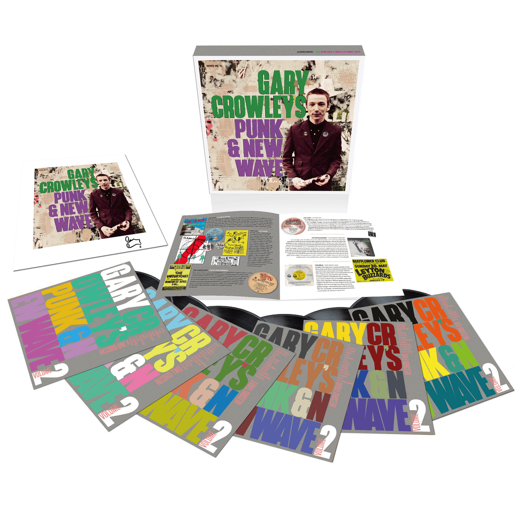 Gary Crowley's Punk and New Wave 2: Limited Edition Signed 6LP Vinyl Box Set