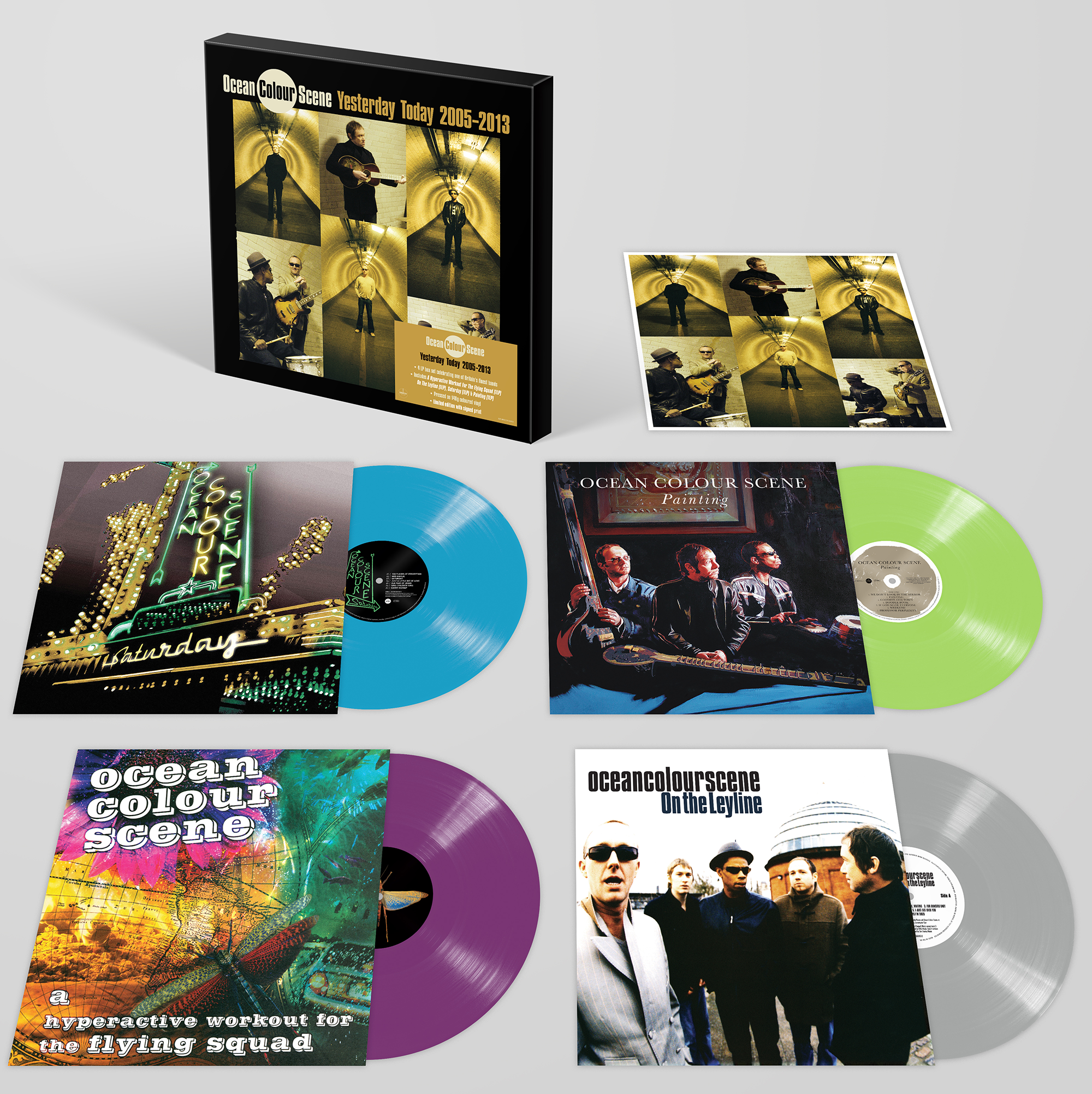 Yesterday Today 2005 - 2013: Limited Signed Edition 4LP Vinyl Box Set