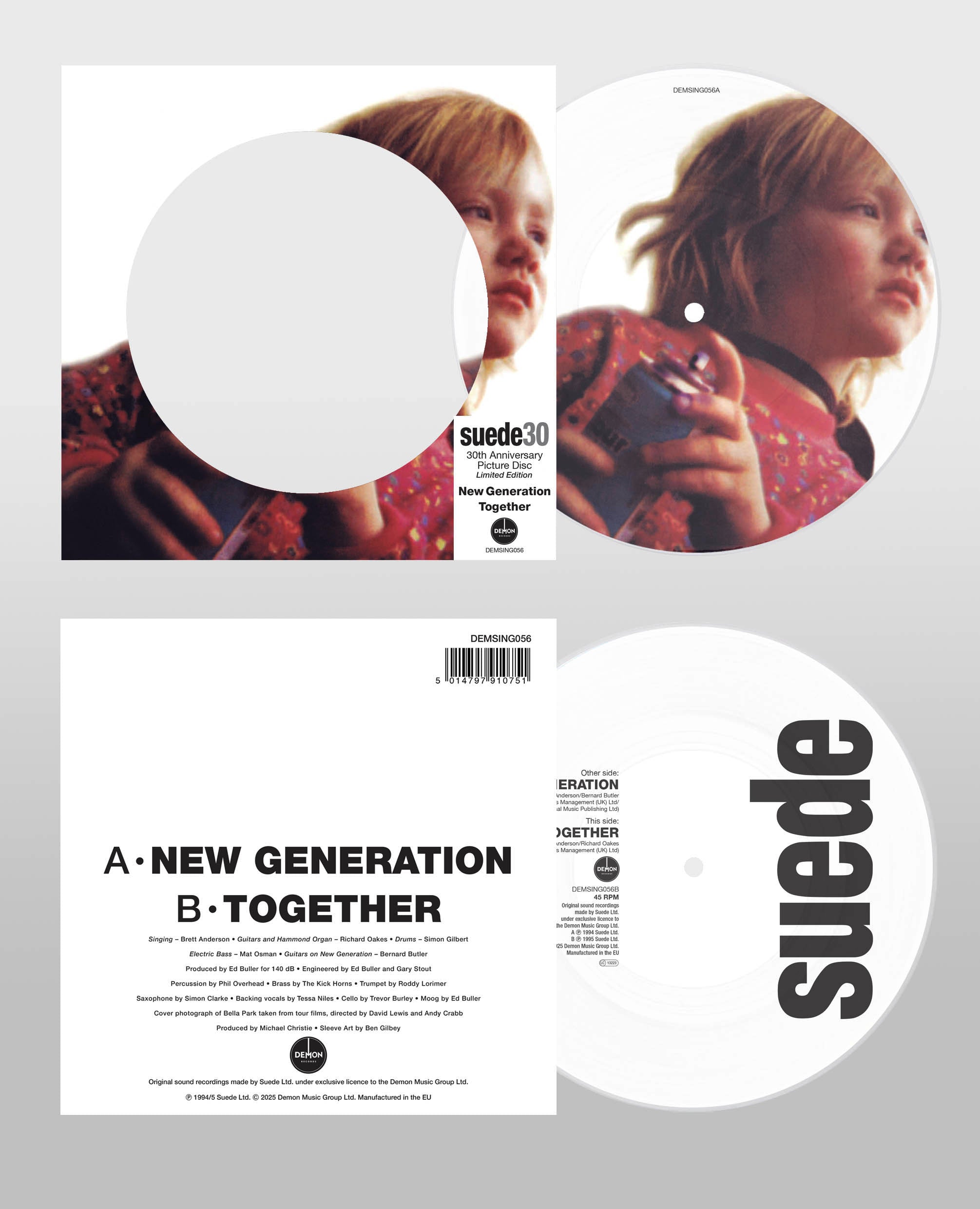 New Generation (30th Anniversary Edition): 7" Picture Disc Vinyl