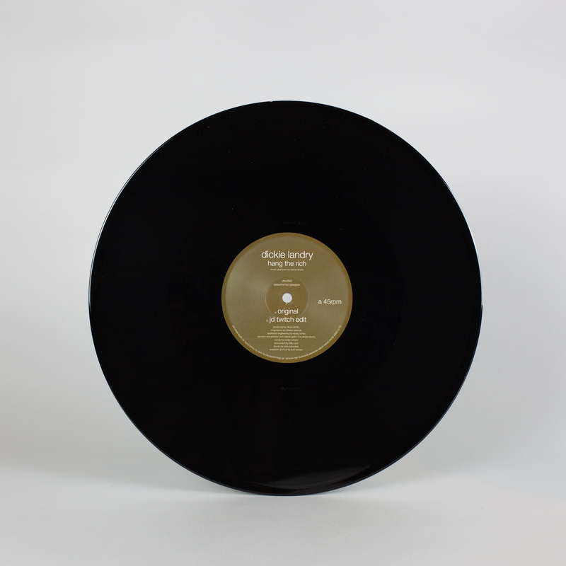 Hang The Rich: Vinyl 12" Single