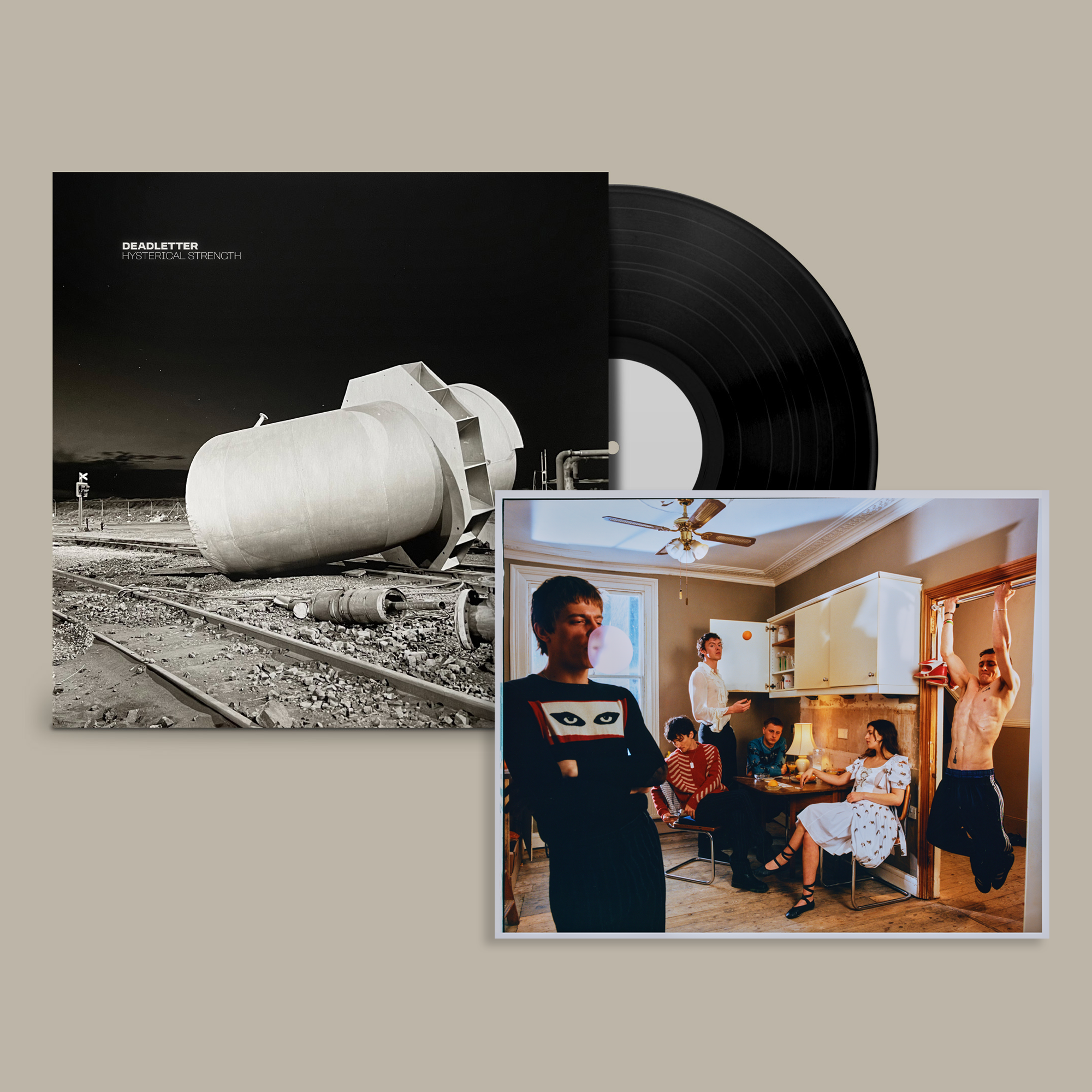 Hysterical Strength: Vinyl LP + Signed Print