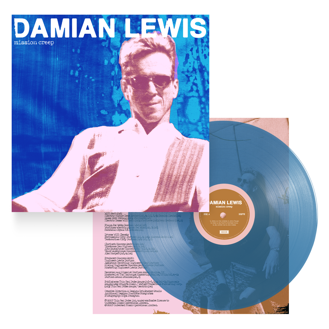 Mission Creep: Blue Vinyl LP