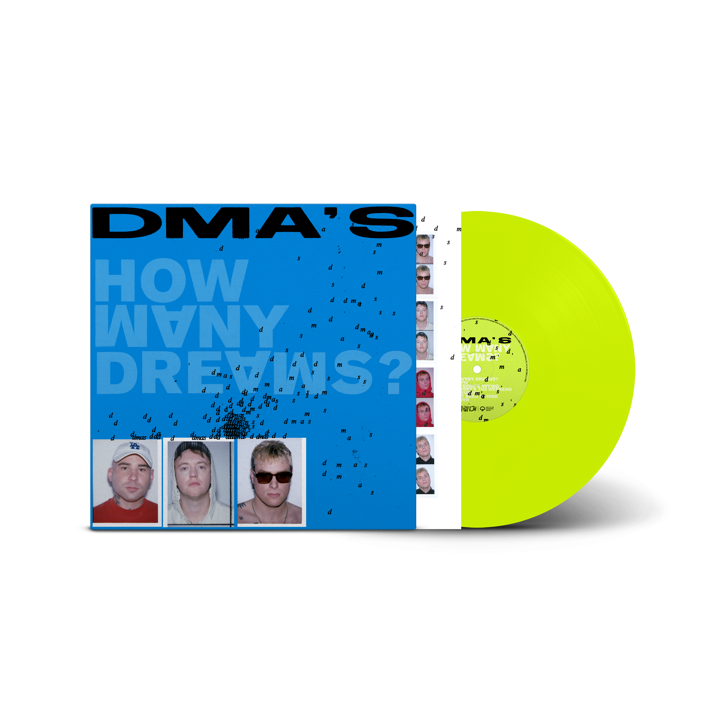 How Many Dreams?: Neon Yellow Vinyl LP (w/ Alt Artwork) + Signed Art Card