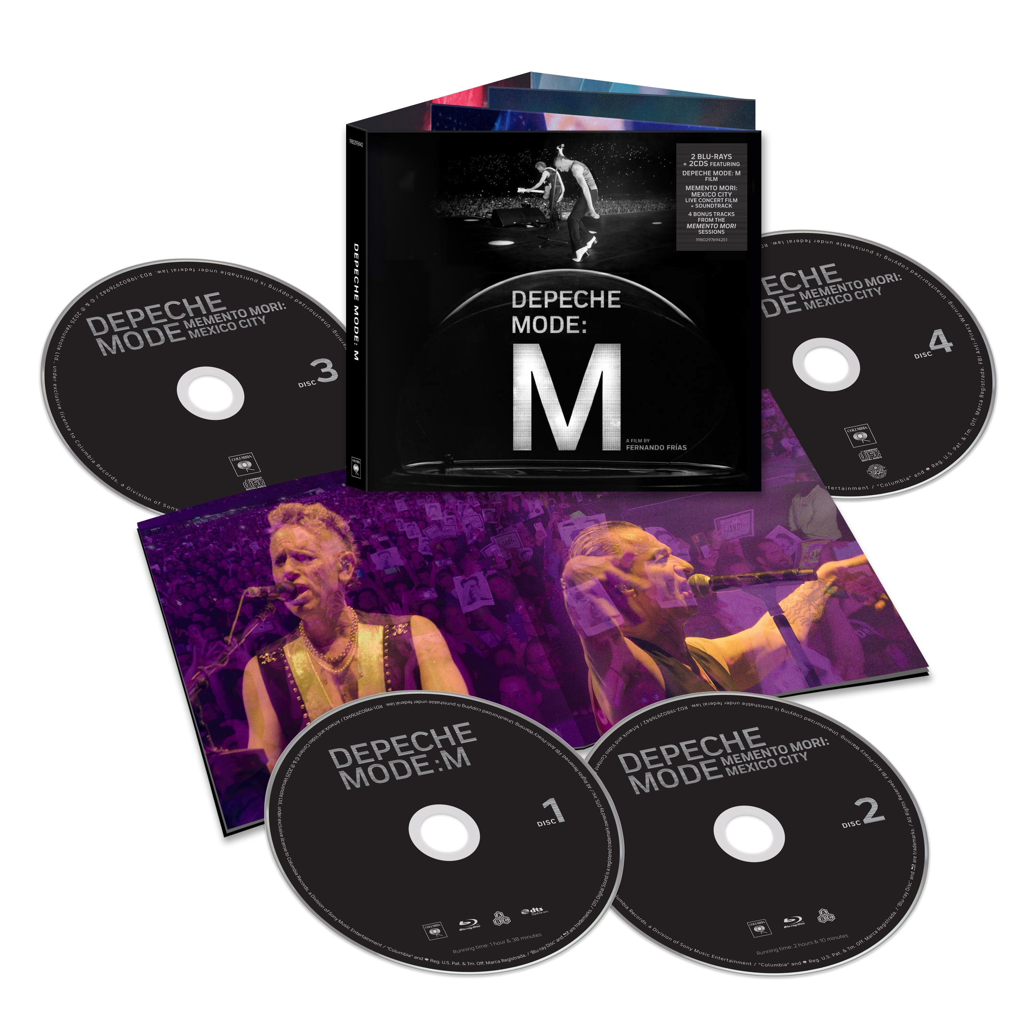 Depeche Mode - M: 2CD/2BLURAY