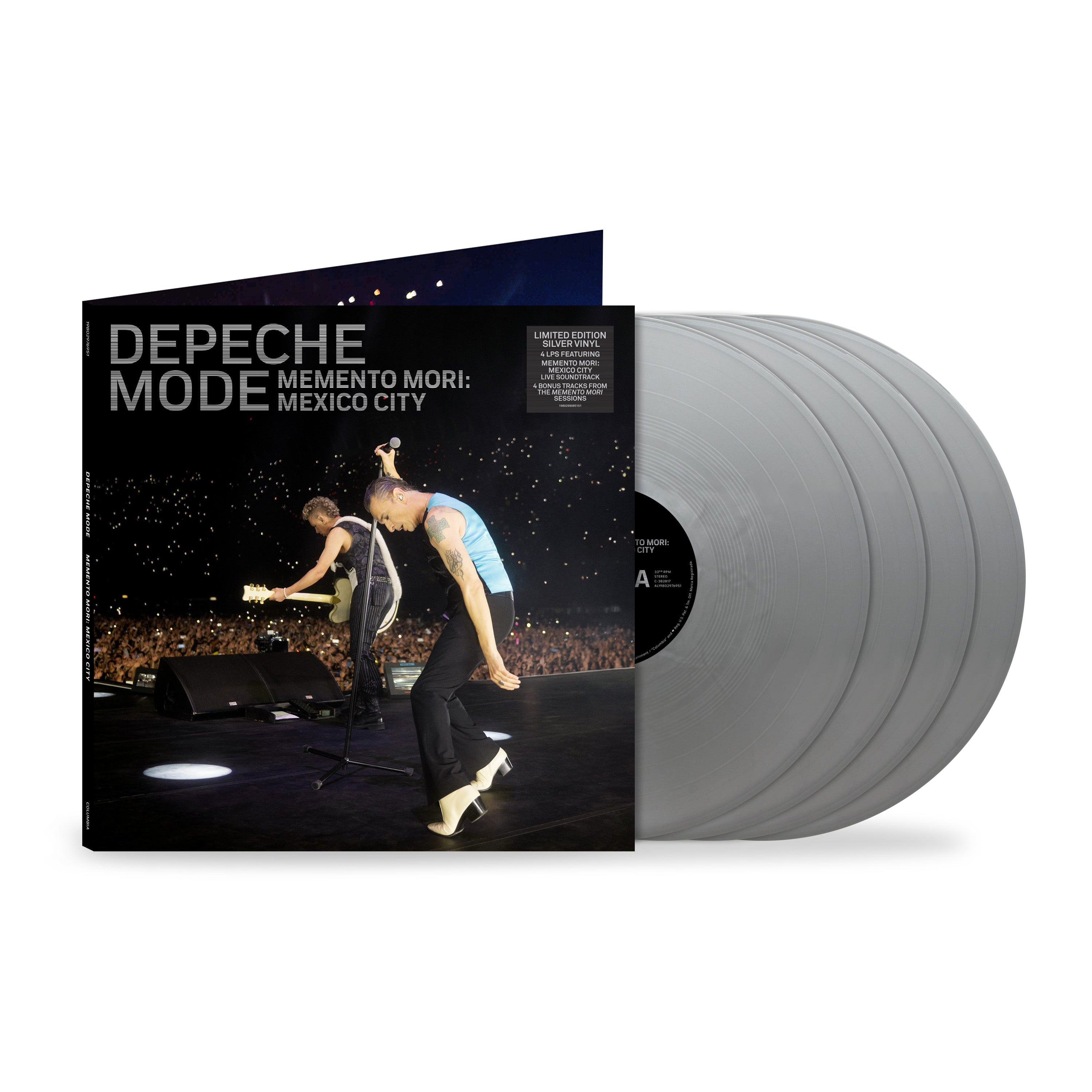 Memento Mori - Mexico City: Silver Vinyl 4LP