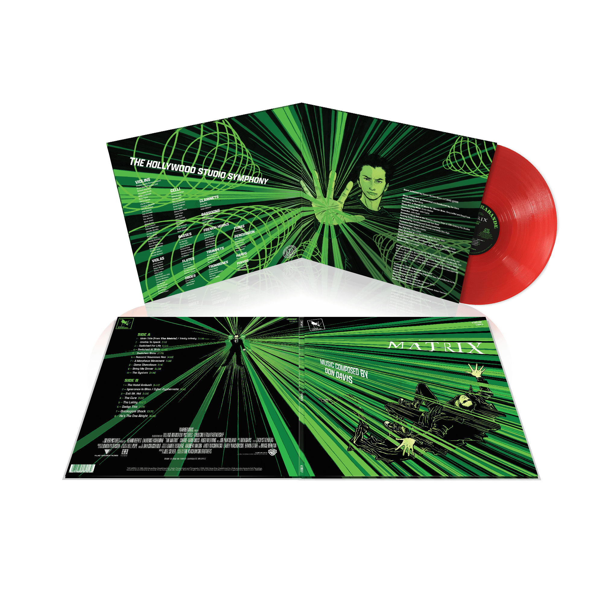 The Matrix - Original Motion Picture Score (Expanded Edition): Limited Translucent Red Vinyl LP