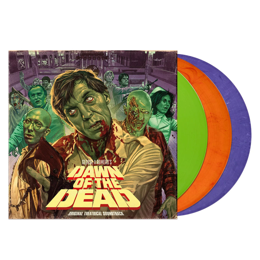 Dawn Of The Dead - Library Cues (OST): Limited Colour Vinyl 3LP