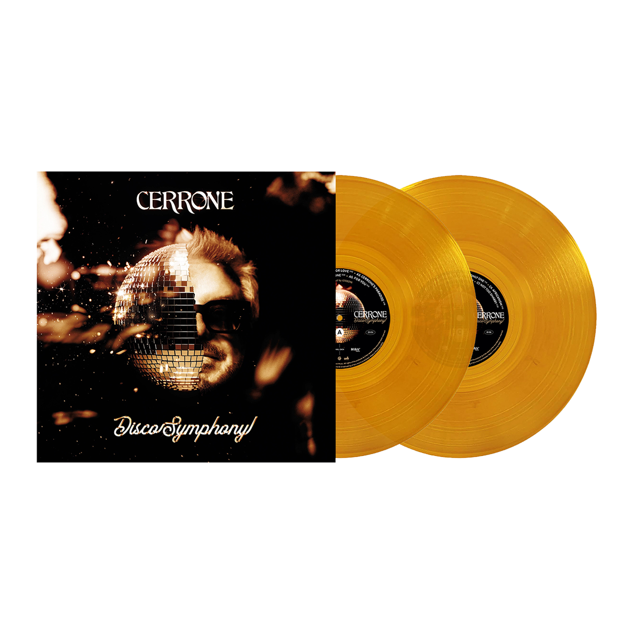 Disco Symphony: Amber Crystal Clear Vinyl 2LP