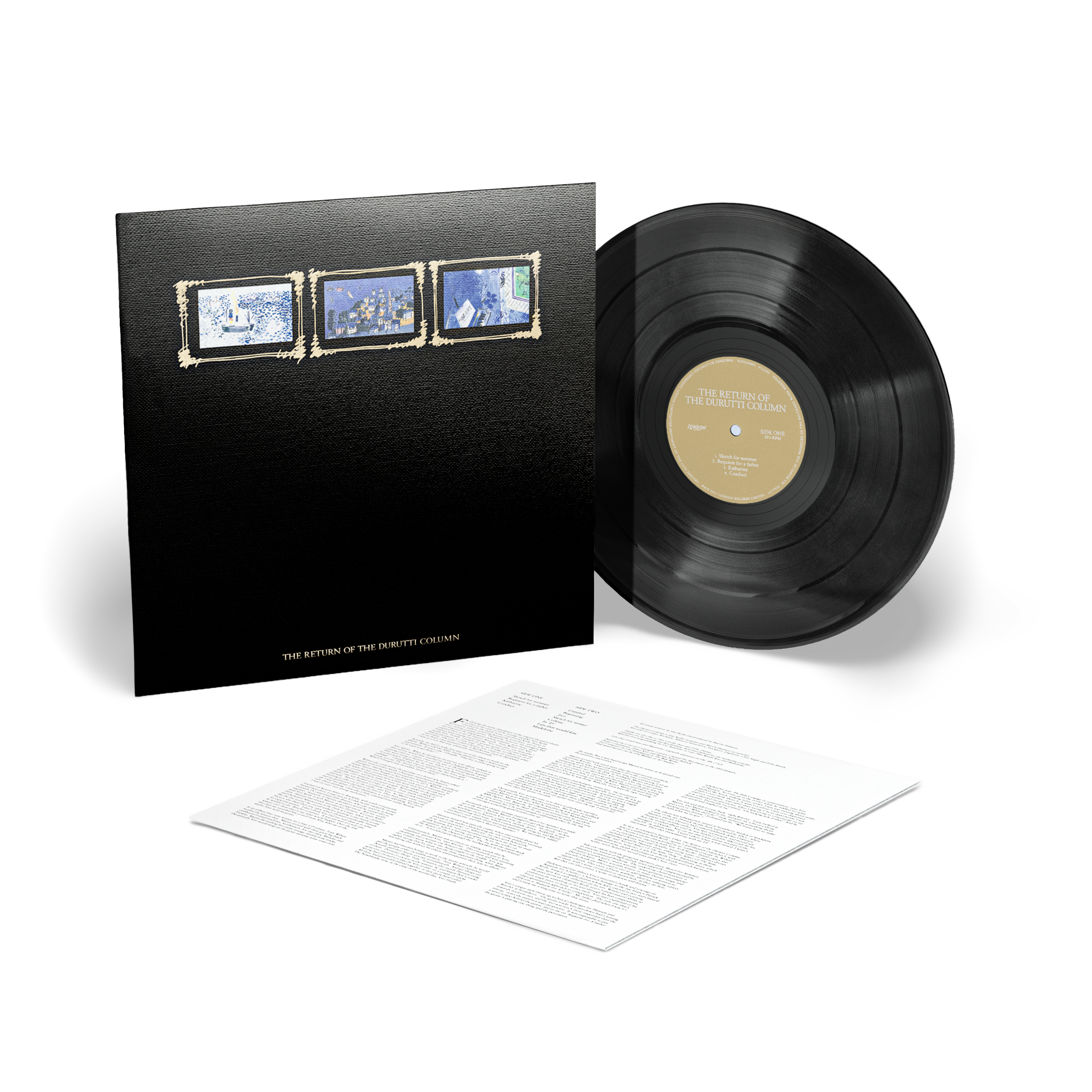 The Return of The Durutti Column: Black Vinyl LP