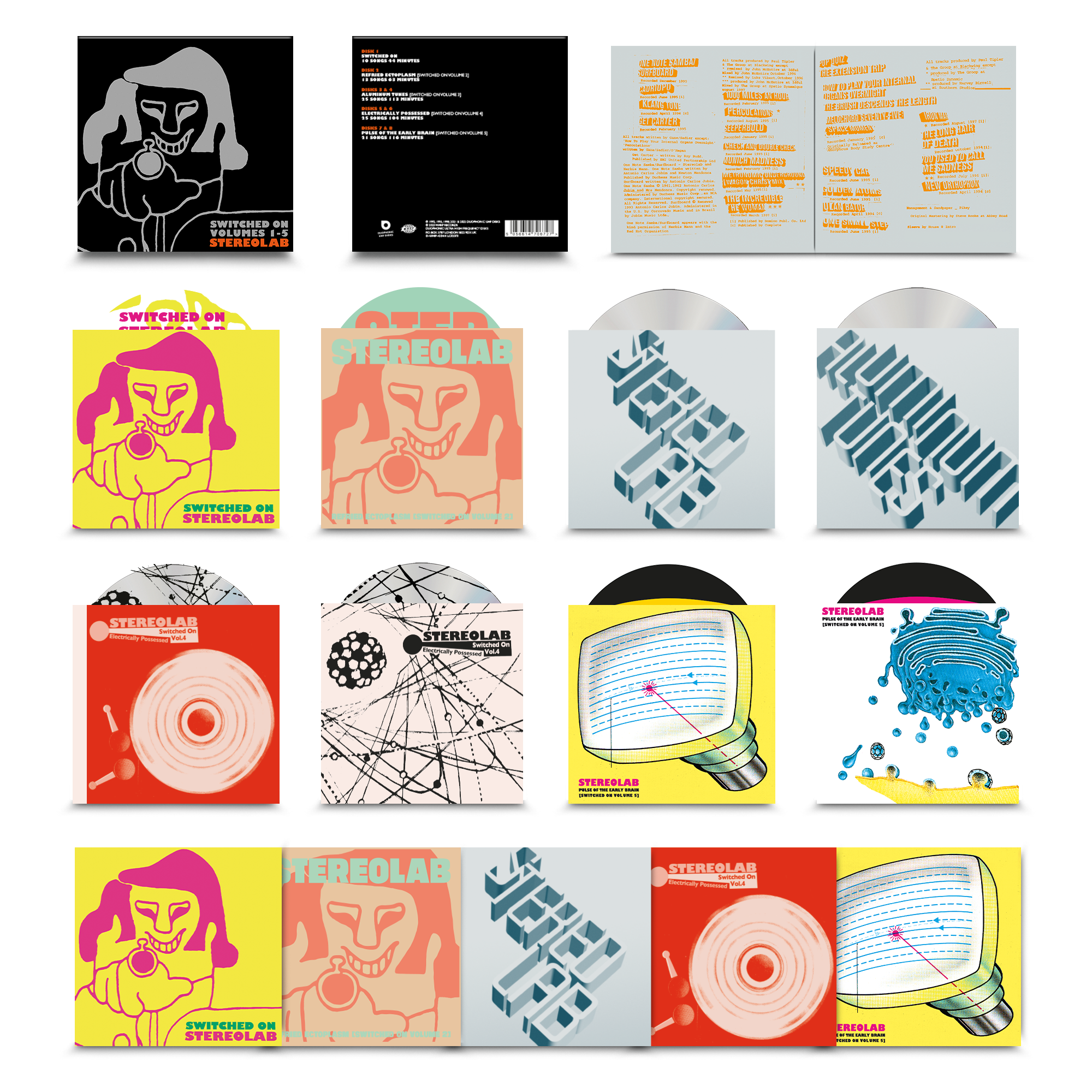Switched On Volumes 1-5: 8CD Box Set