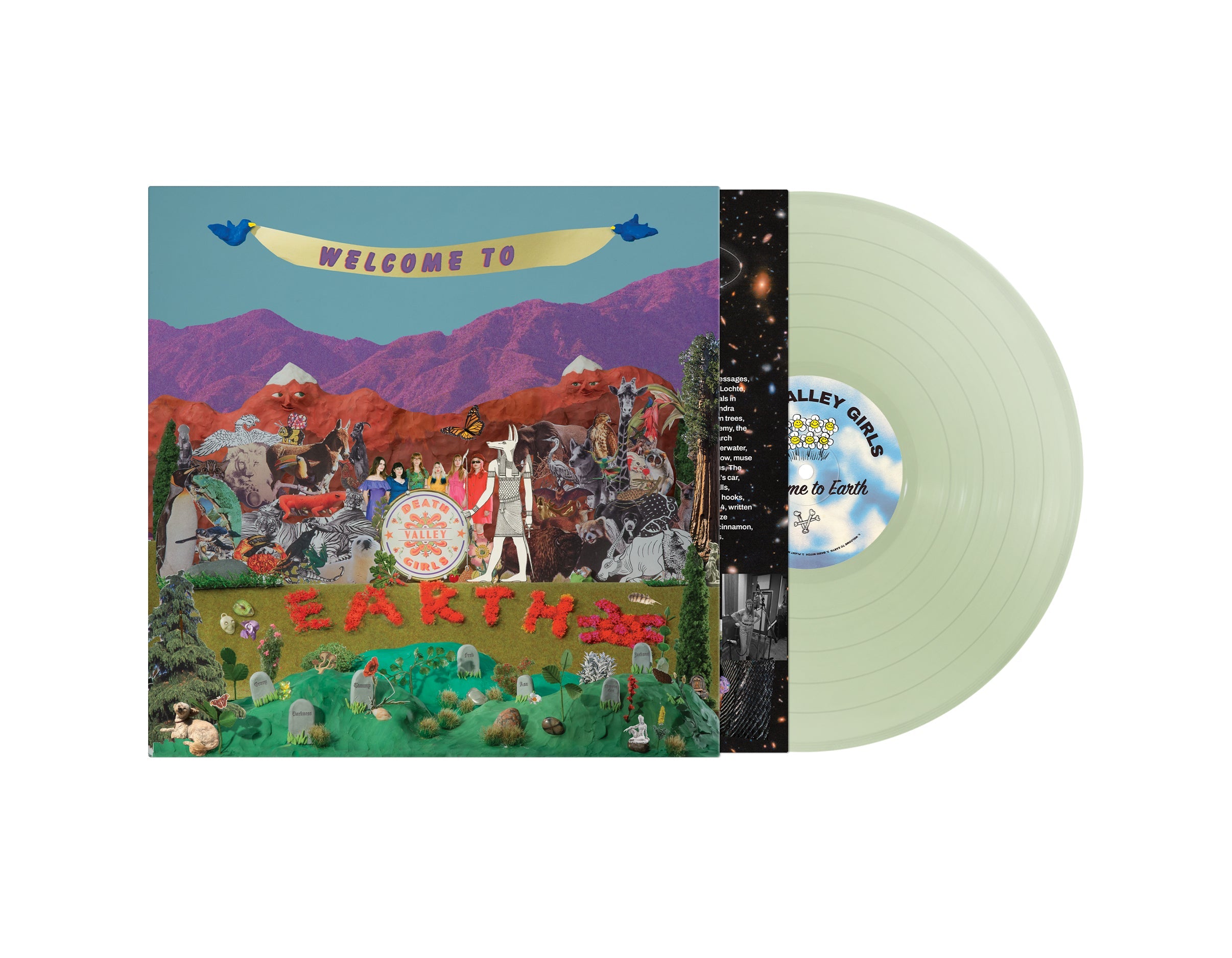 Welcome To Earth: Coke Bottle Green Vinyl LP