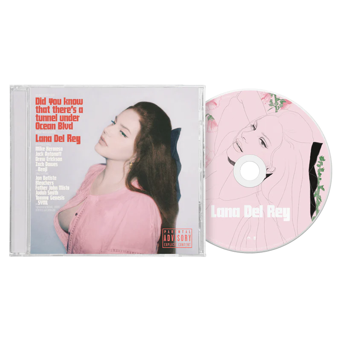 Did You Know That There's a Tunnel Under Ocean Blvd: ALT Cover CD #3