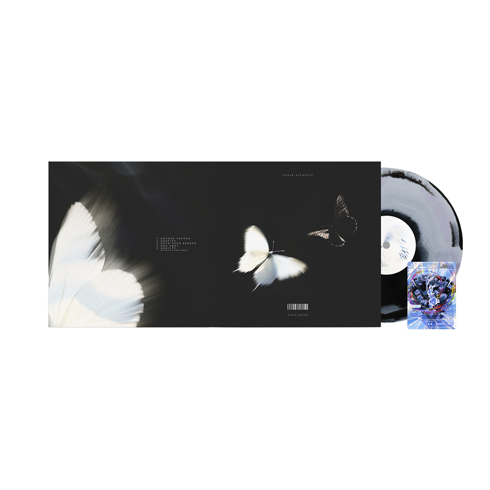 Dalliance: Black & Sliver Smush Vinyl LP & Signed Print