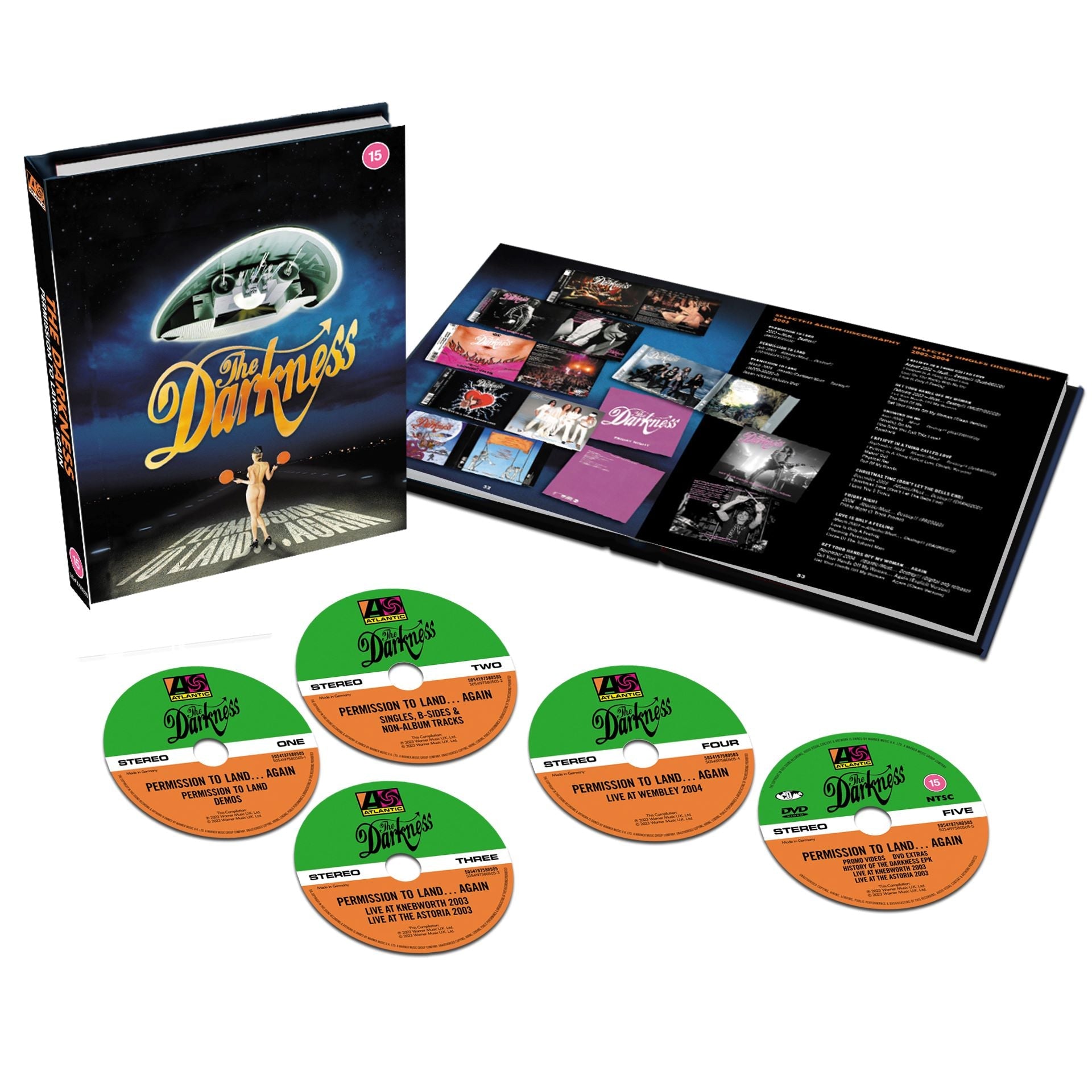 Permission To Land...Again (20th Anniversary Edition): Limited 4CD + DVD Box Set