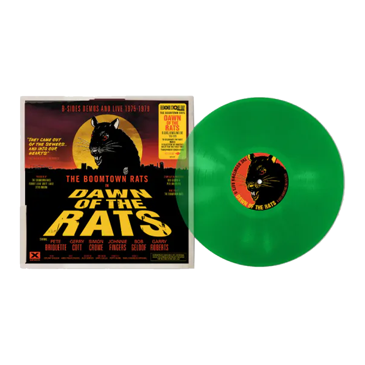 Dawn Of The Rats: B-Sides, Demos And Live 1975-1979 (RSD25): Translucent Green Vinyl LP