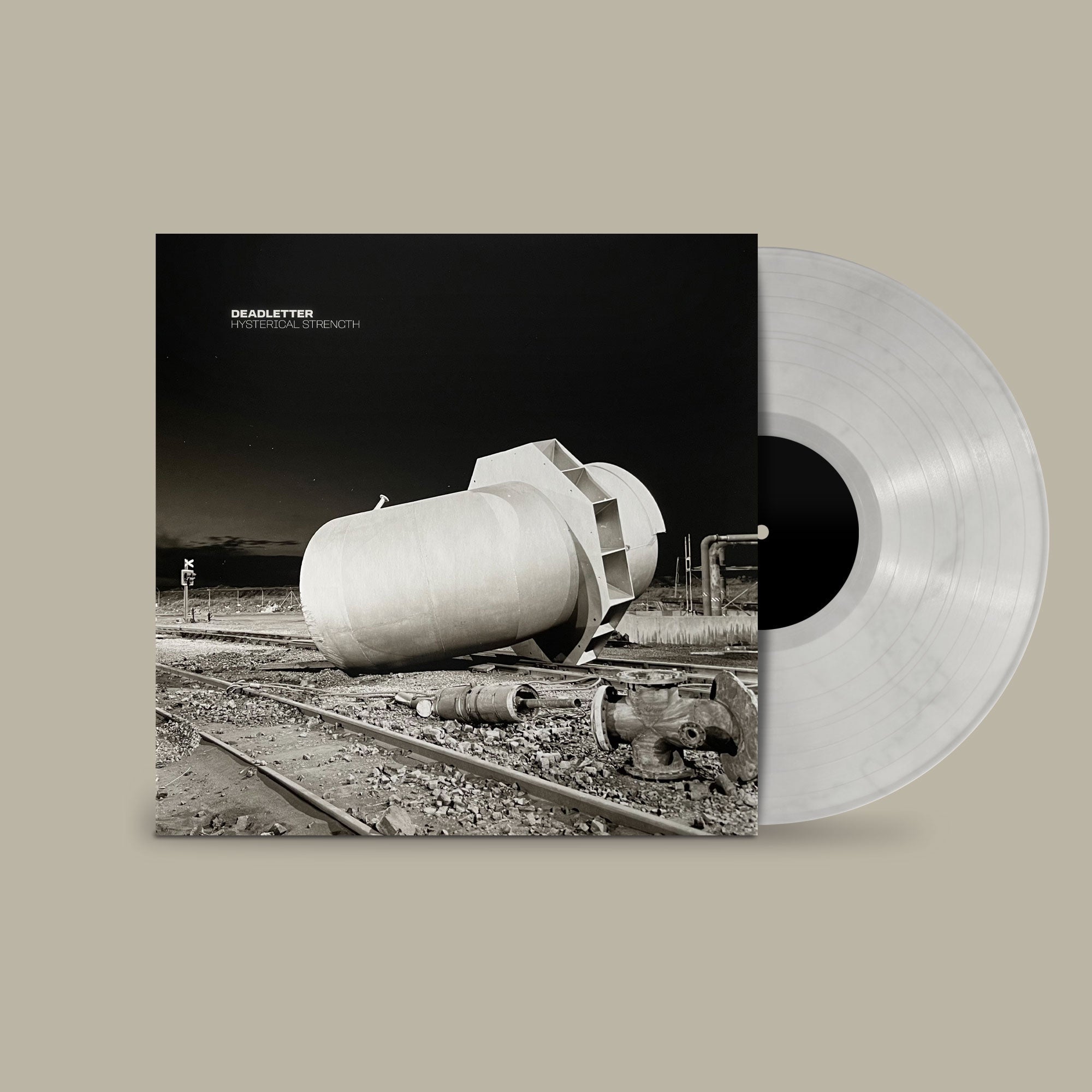 Hysterical Strength: Limited Pearl White Vinyl LP + Signed Print