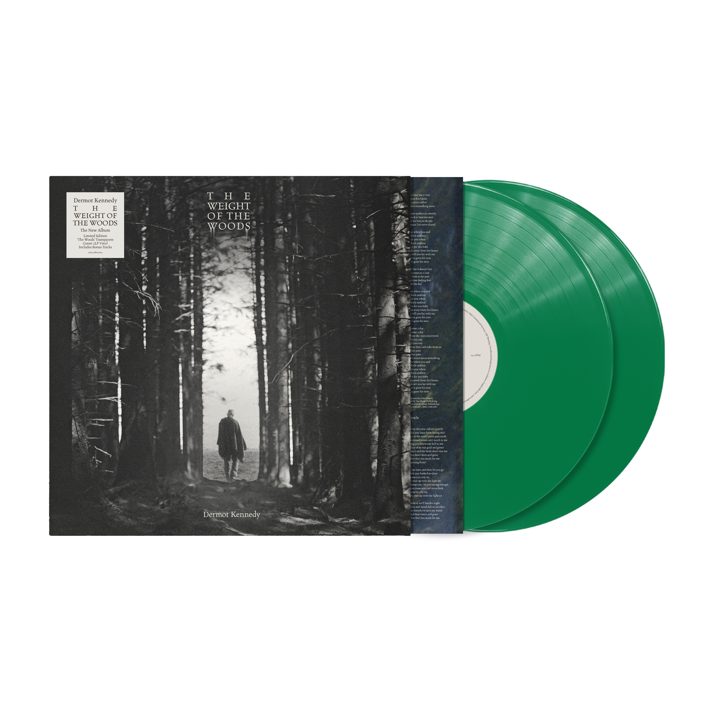 The Weight of the Woods: "The Woods" Transparent Green Vinyl
