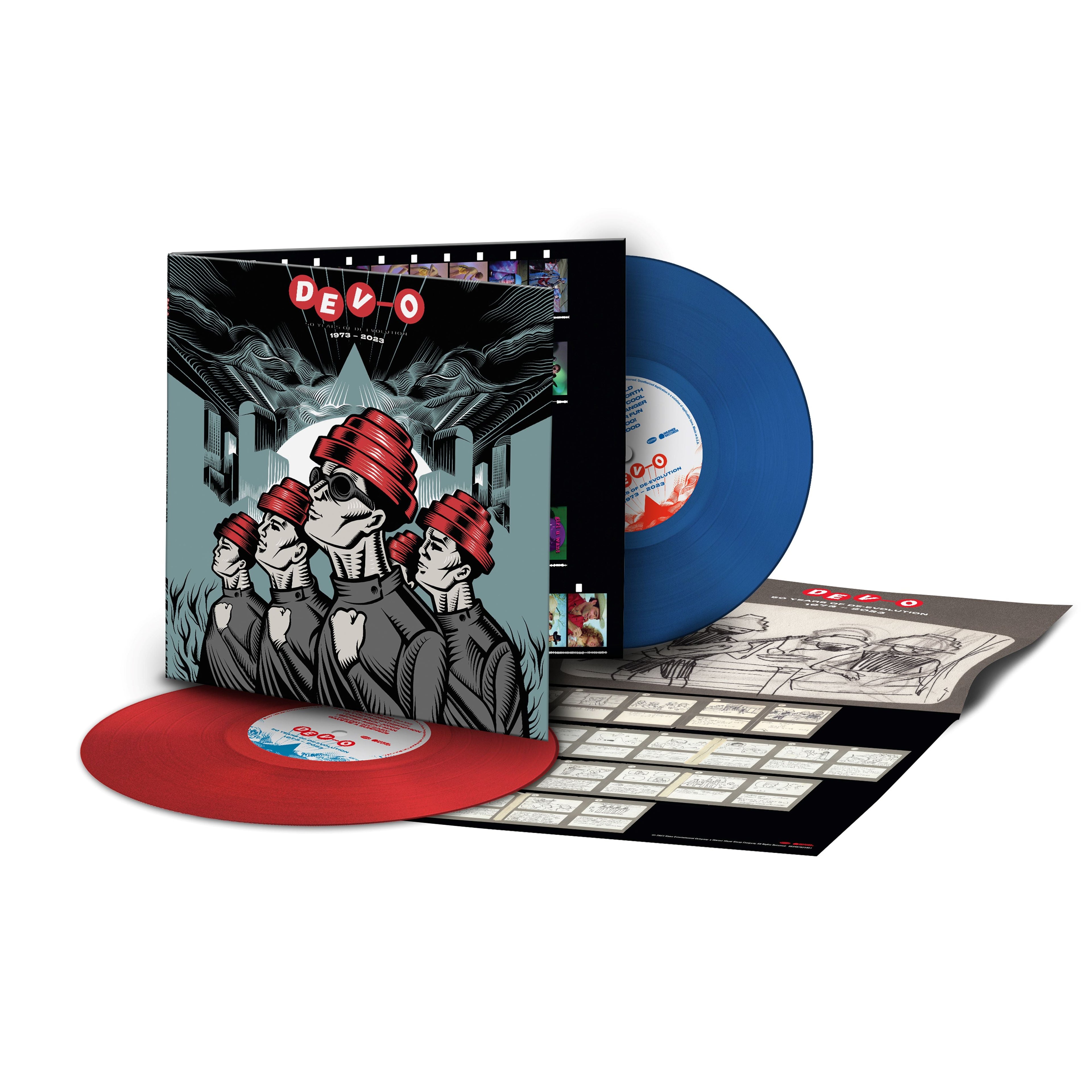 50 Years Of De-Evolution (1973-2023): Colour Vinyl 2LP