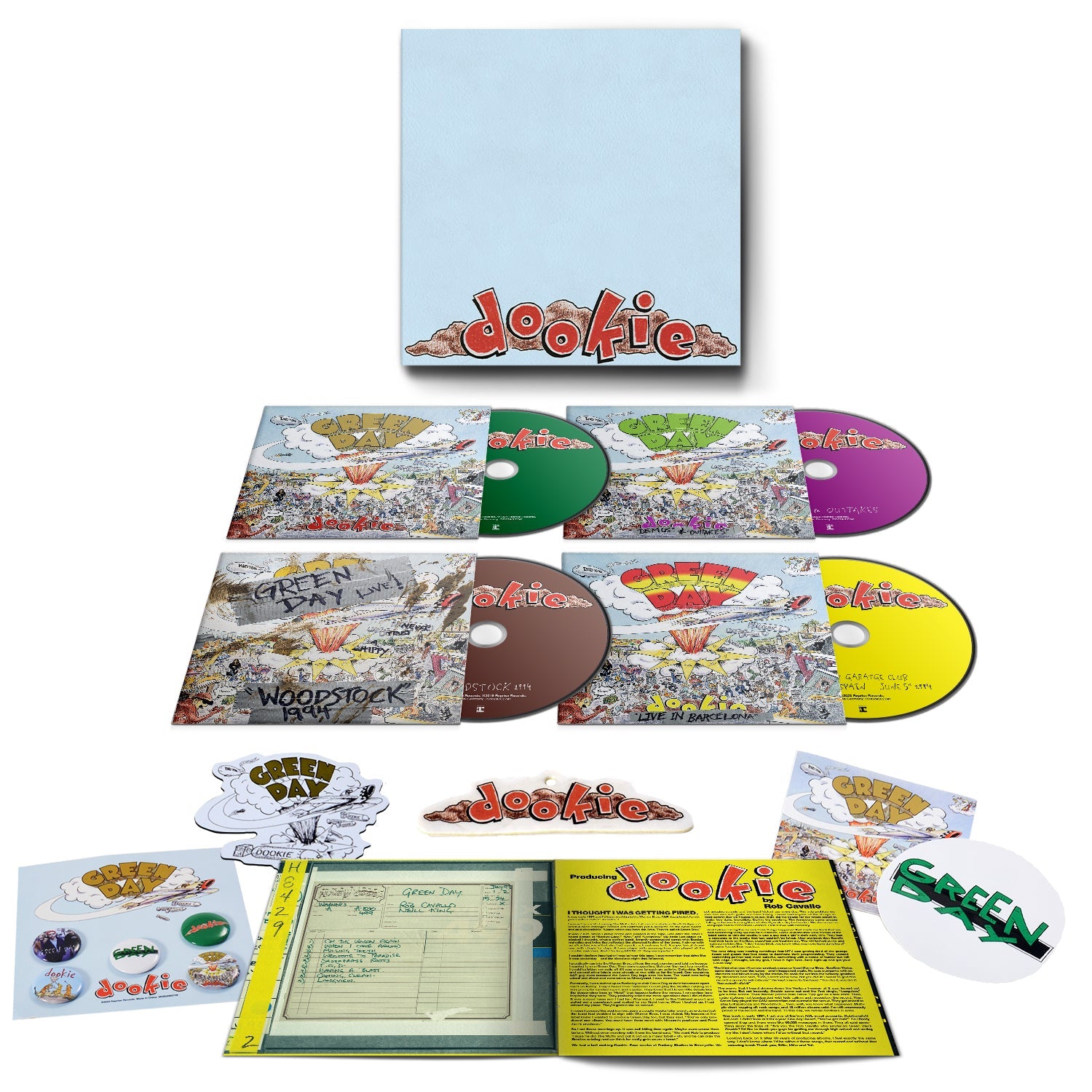 Dookie (30th Anniversary): Deluxe Edition 4CD Box Set