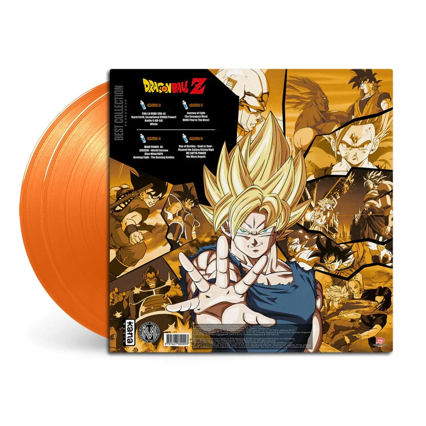 Dragon Ball Z  -  OST (Best Collection): Limited Orange Vinyl 2LP