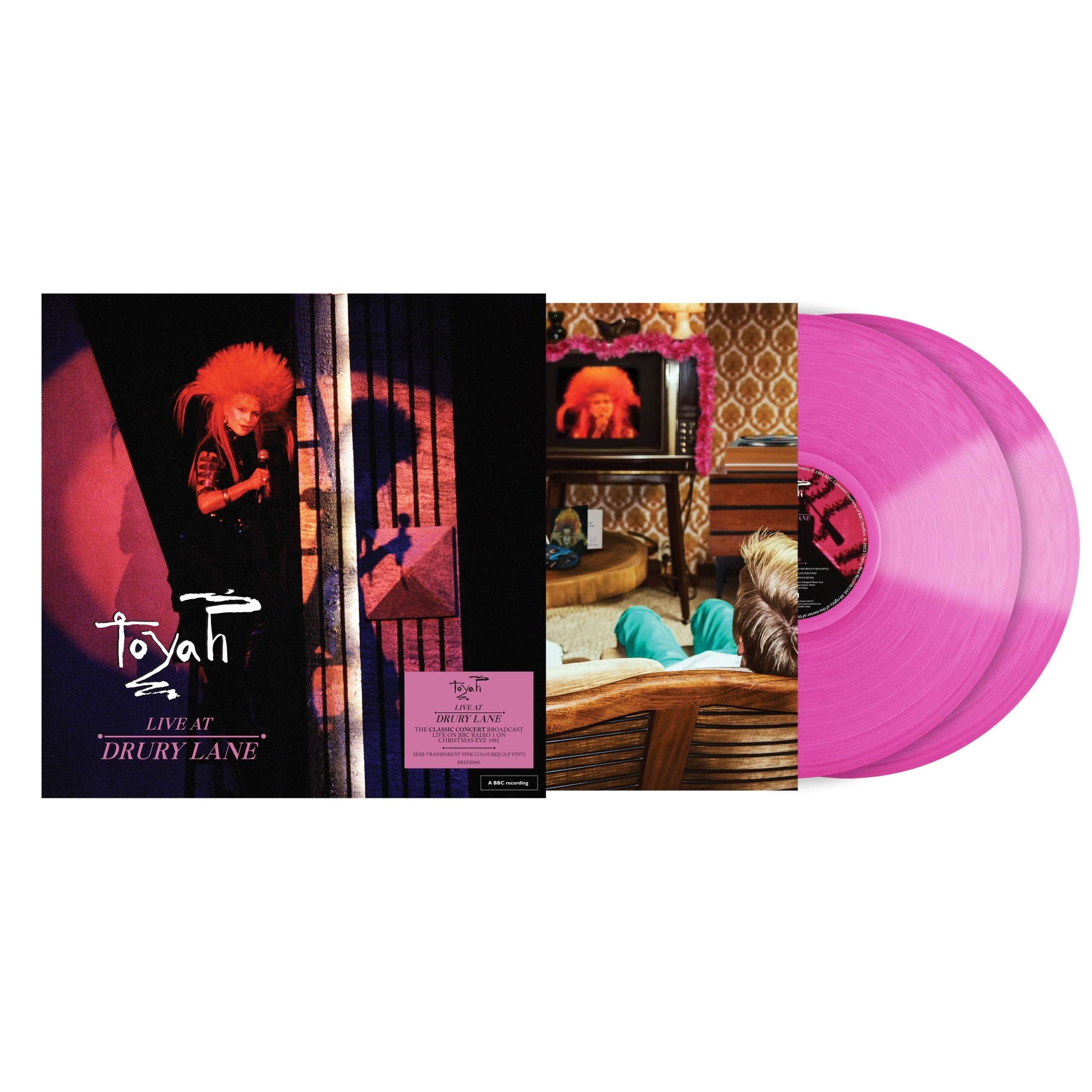 Live At Drury Lane: Semi-Transparent Pink Vinyl 2LP.