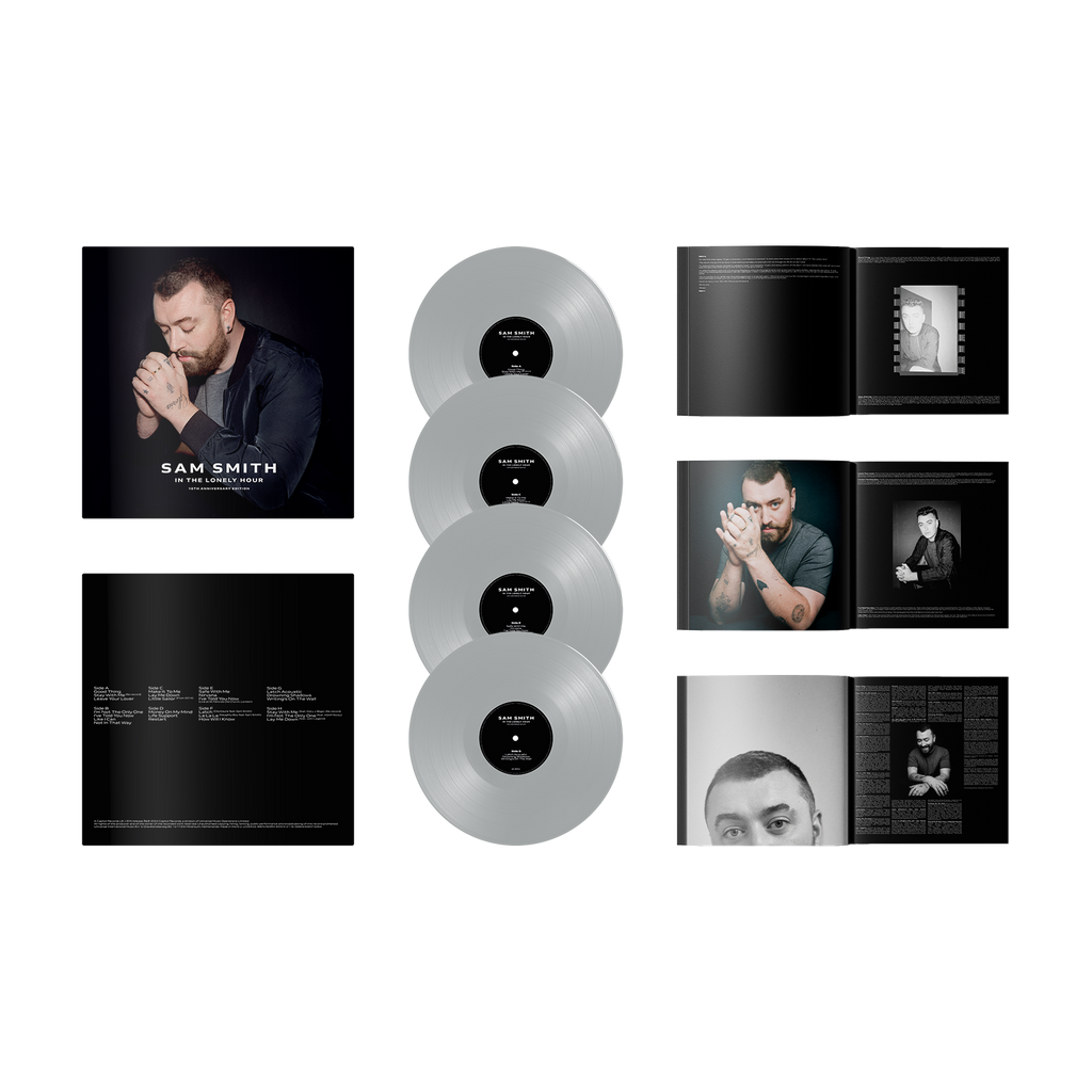 In The Lonely Hour (10th Anniversary Edition): Collectors Edition Silver Vinyl 4LP + Signed Art Card