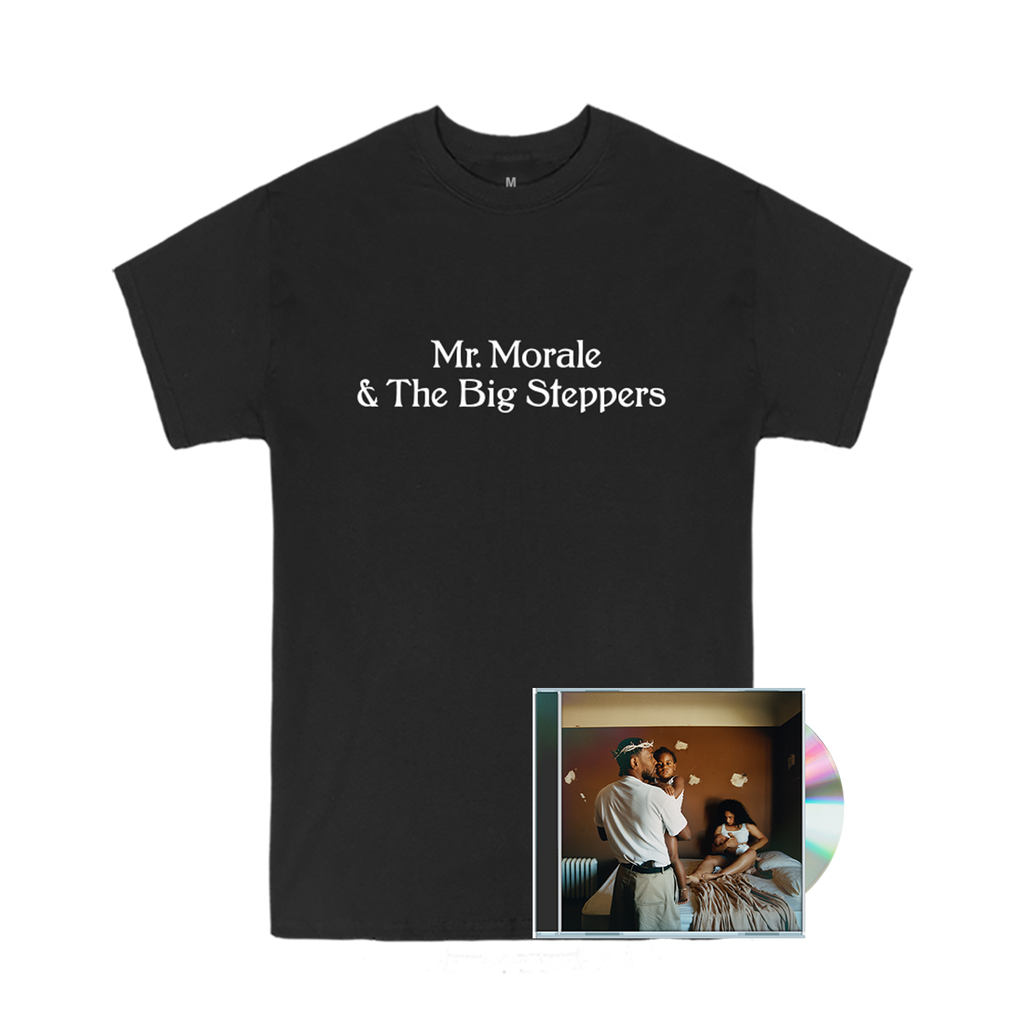 Mr. Morale & The Big Steppers: CD + T-Shirt (Black)