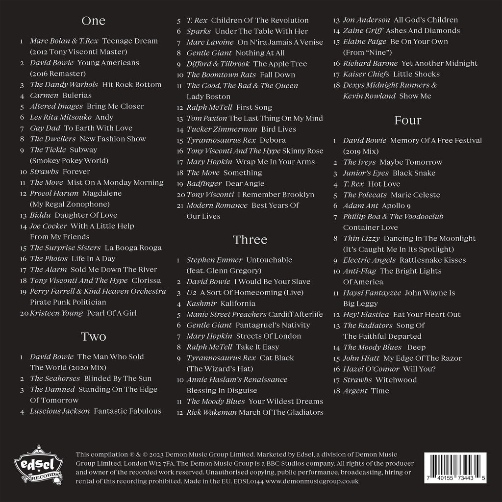 Produced By Tony Visconti: 4CD Box Set