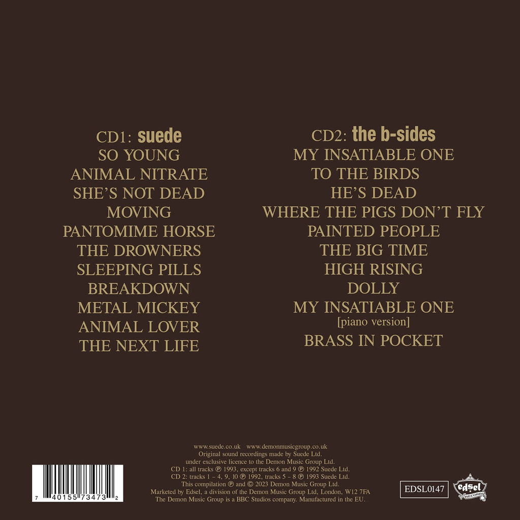 Suede (30th Anniversary Edition/2023 Master): Deluxe 2CD