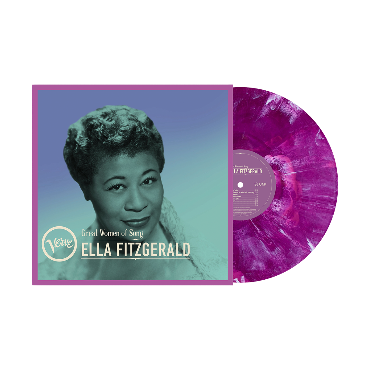 Great Women of Song - Ella Fitzgerald: Colour Vinyl LP