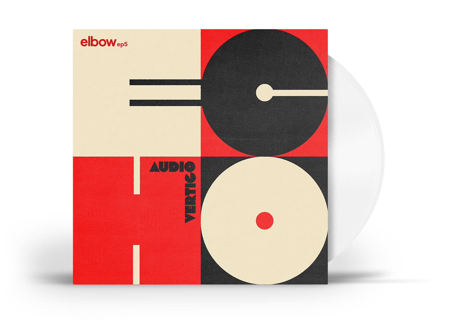 AUDIO VERTIGO ECHO elbow EP5 - 12" White Vinyl