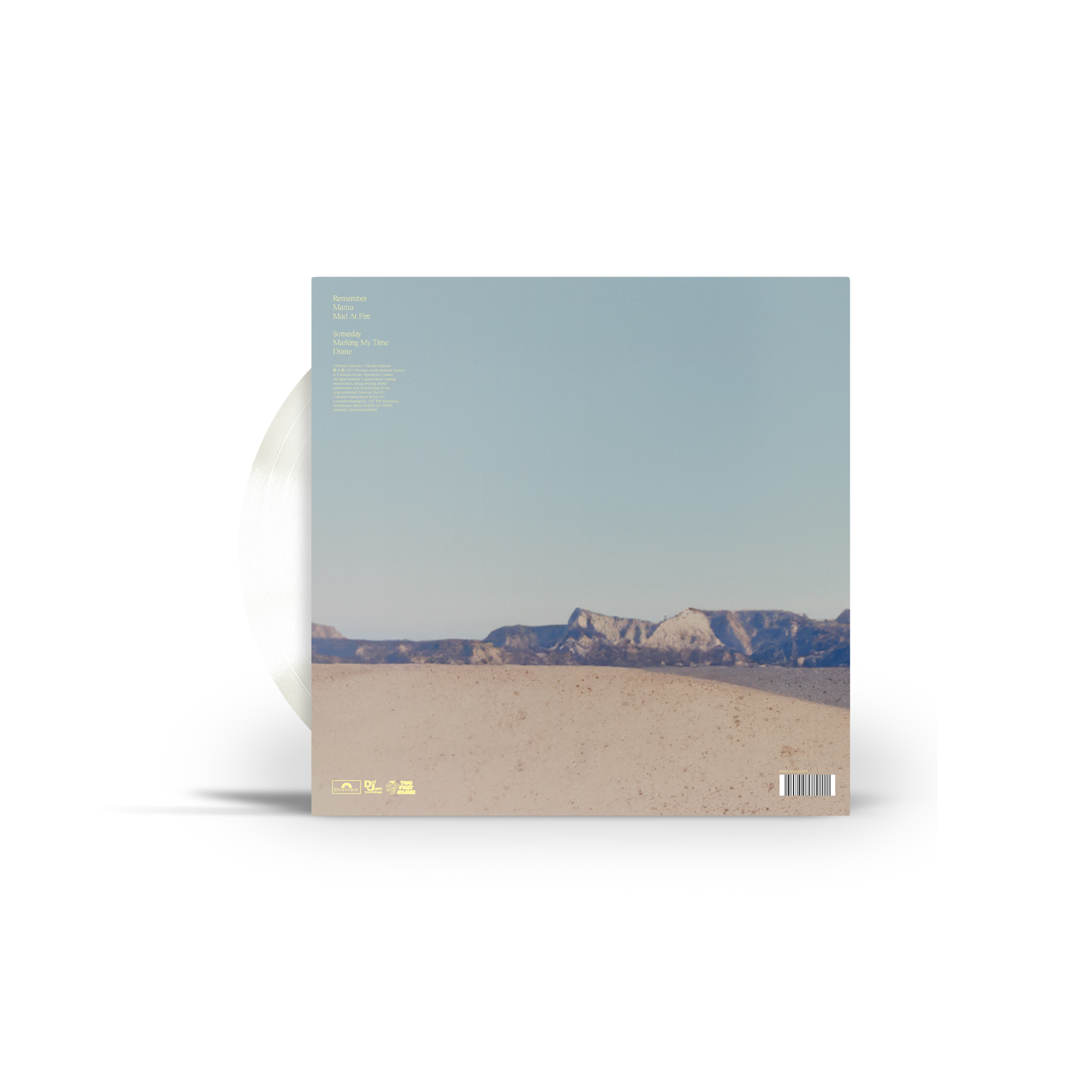 Marking My Time: Transparent 12" Vinyl