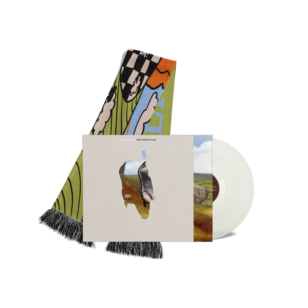 This Could Be Texas: Limited Milky White Vinyl LP, Scarf + Signed Art Card