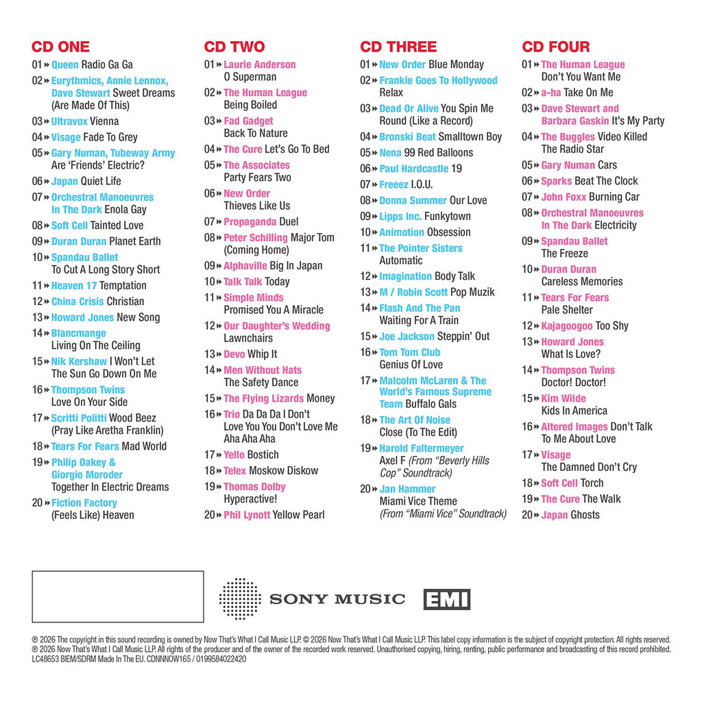 NOW That's What I Call An Era - (FEELS LIKE) HEAVEN: 1978-1985 (4CD)