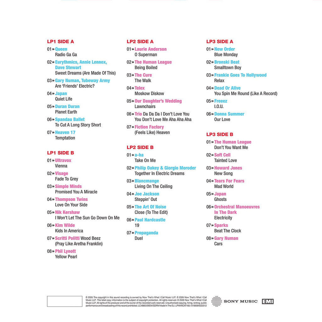 NOW That's What I Call An Era - (FEELS LIKE) HEAVEN: 1978-1985 (3LP)