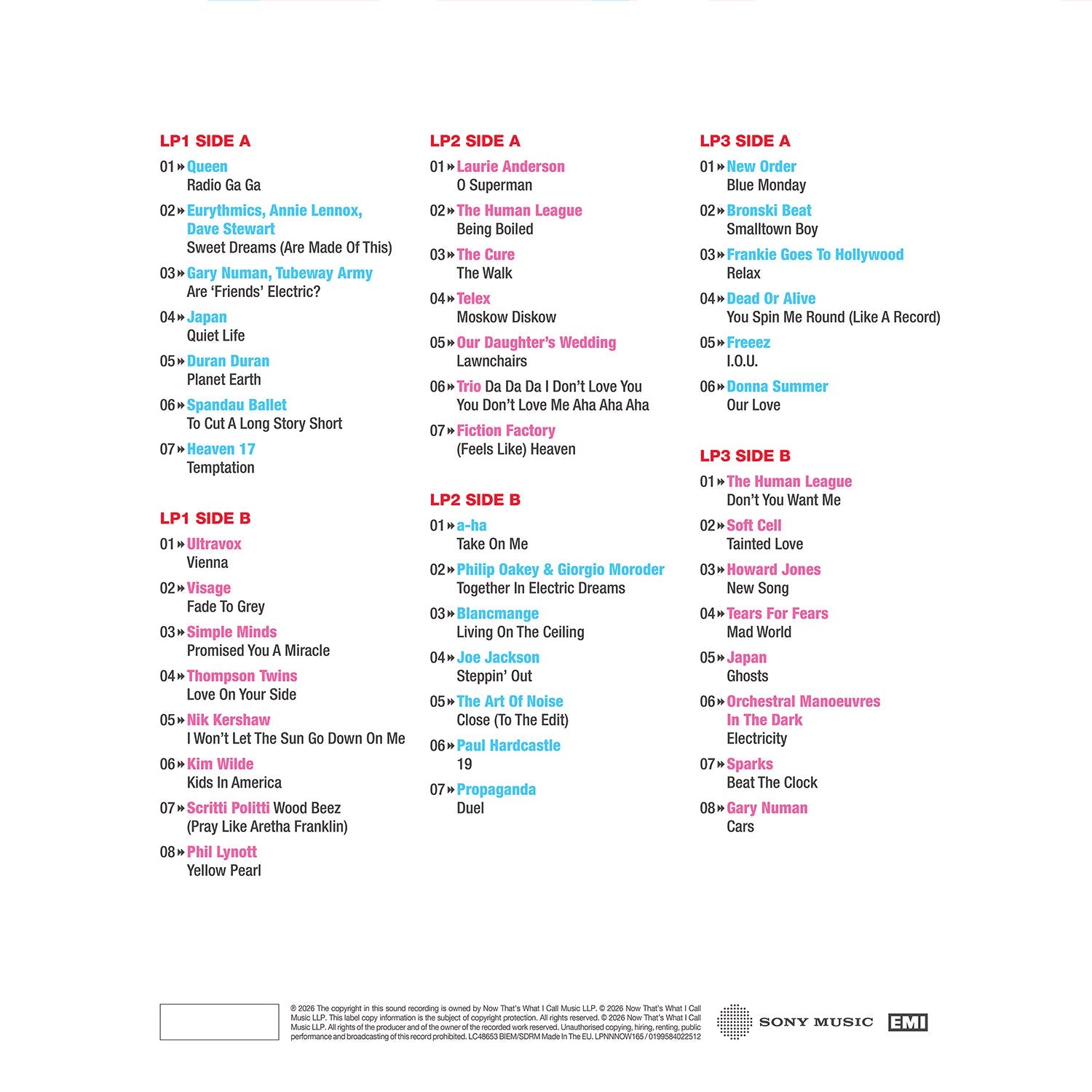NOW That's What I Call An Era - (FEELS LIKE) HEAVEN: 1978-1985 (3LP)