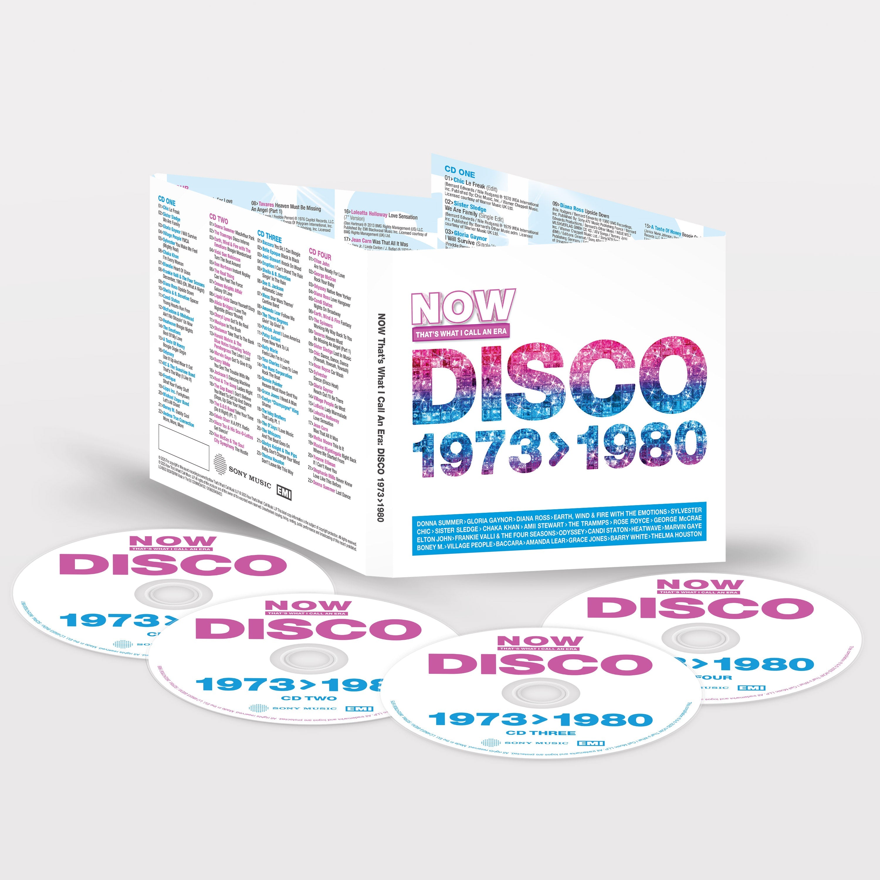 NOW That's What I Call An Era - Disco: 1973-1980 (4CD)