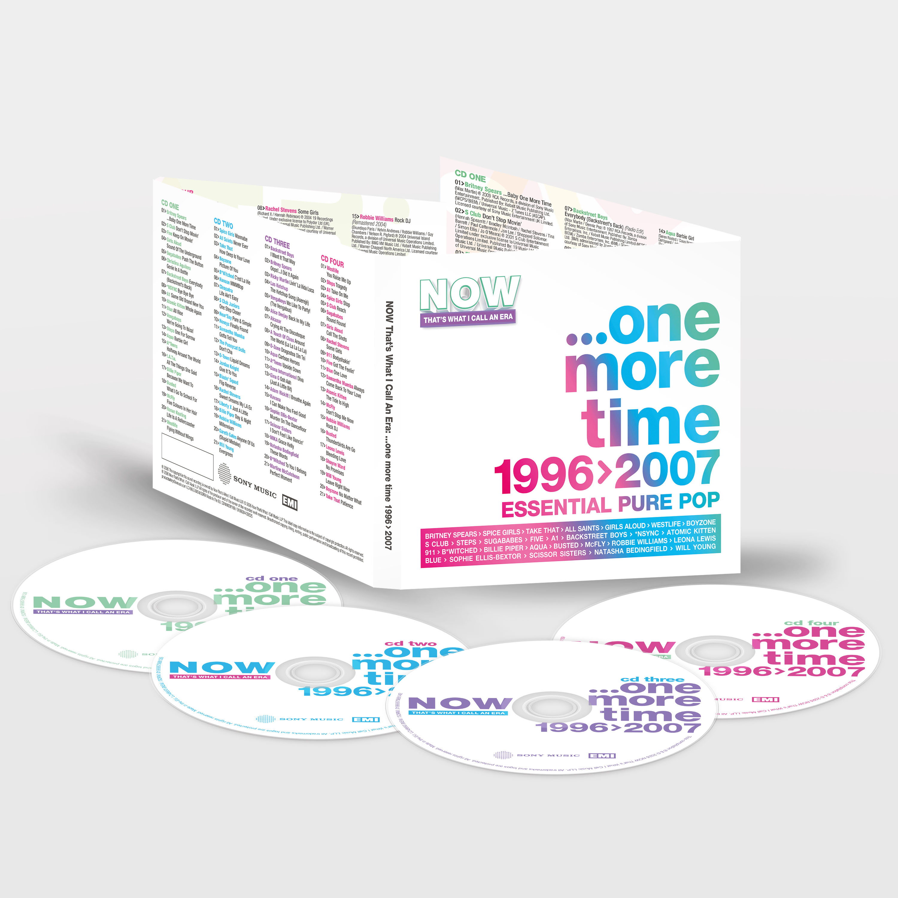 NOW That's What I Call An Era - ONE MORE TIME: 1996-2007 (4CD)
