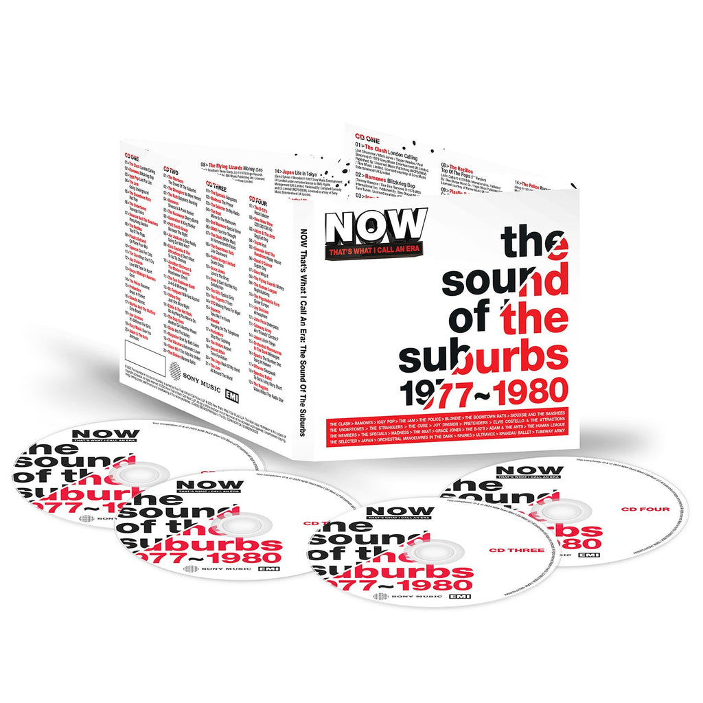 NOW That’s What I Call An Era: Sound Of The Suburbs (4CD)