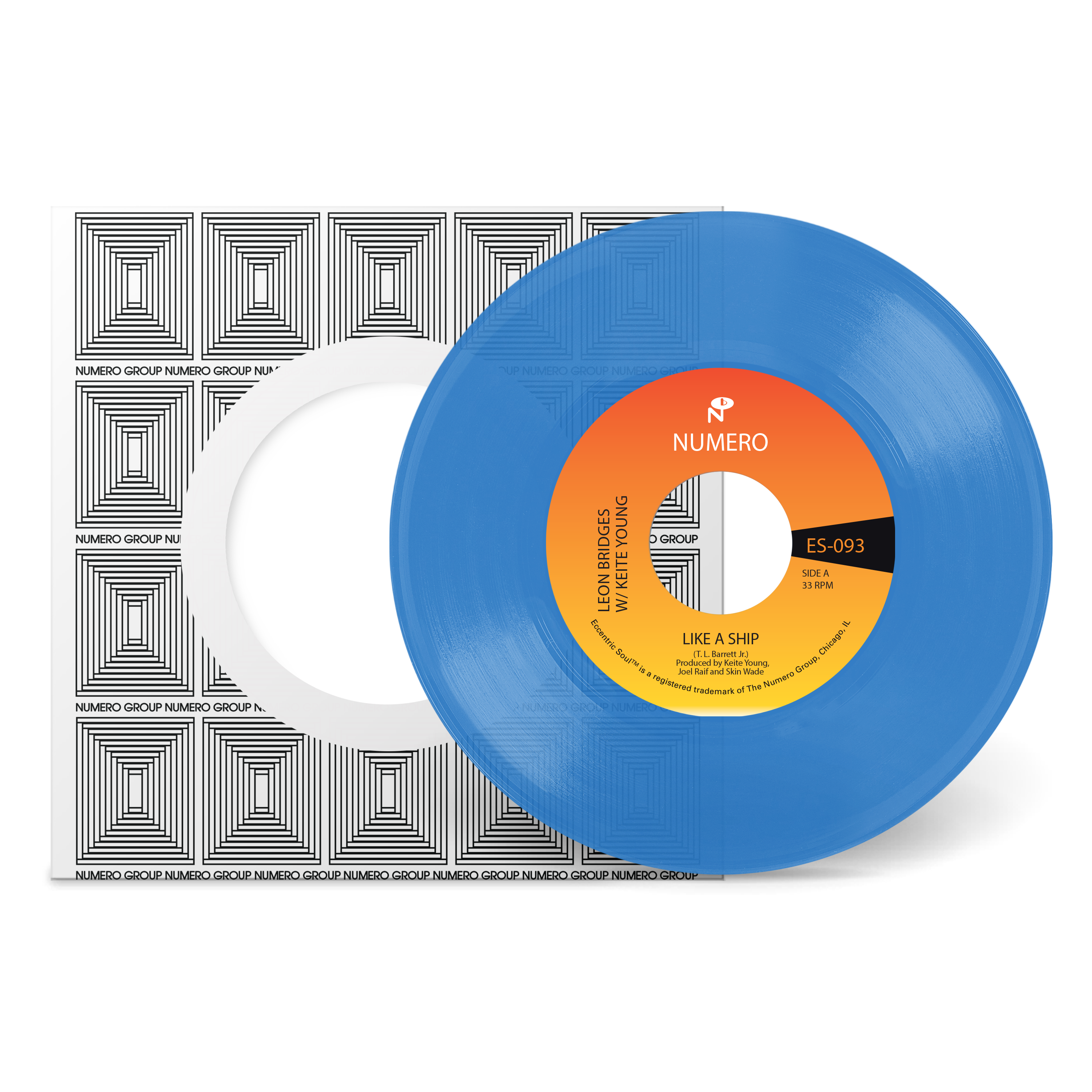 Like A Ship: Limited Clear Blue Vinyl 7" Single