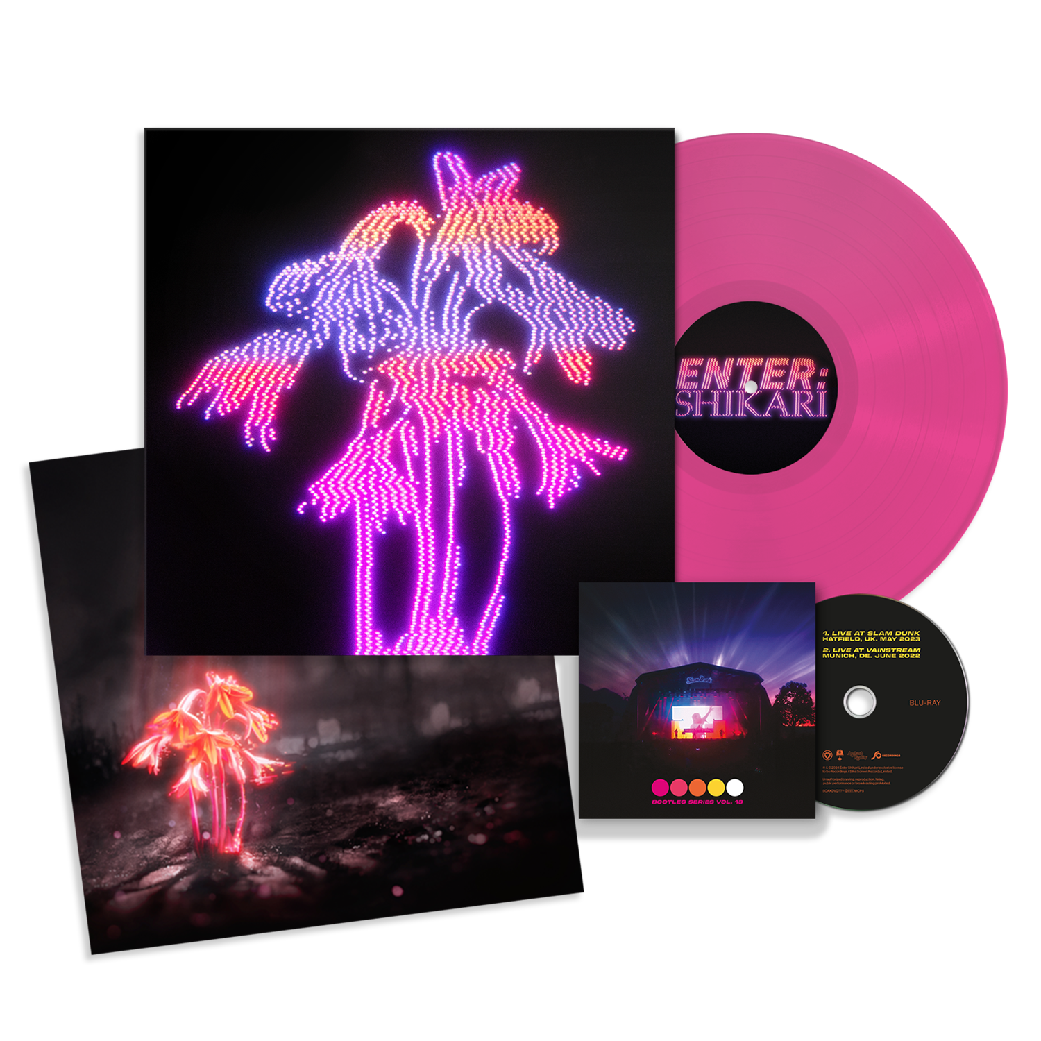 A Kiss For The Whole World: Transparent Neon Pink Vinyl LP, Blu-Ray + Signed AKFTWW Print