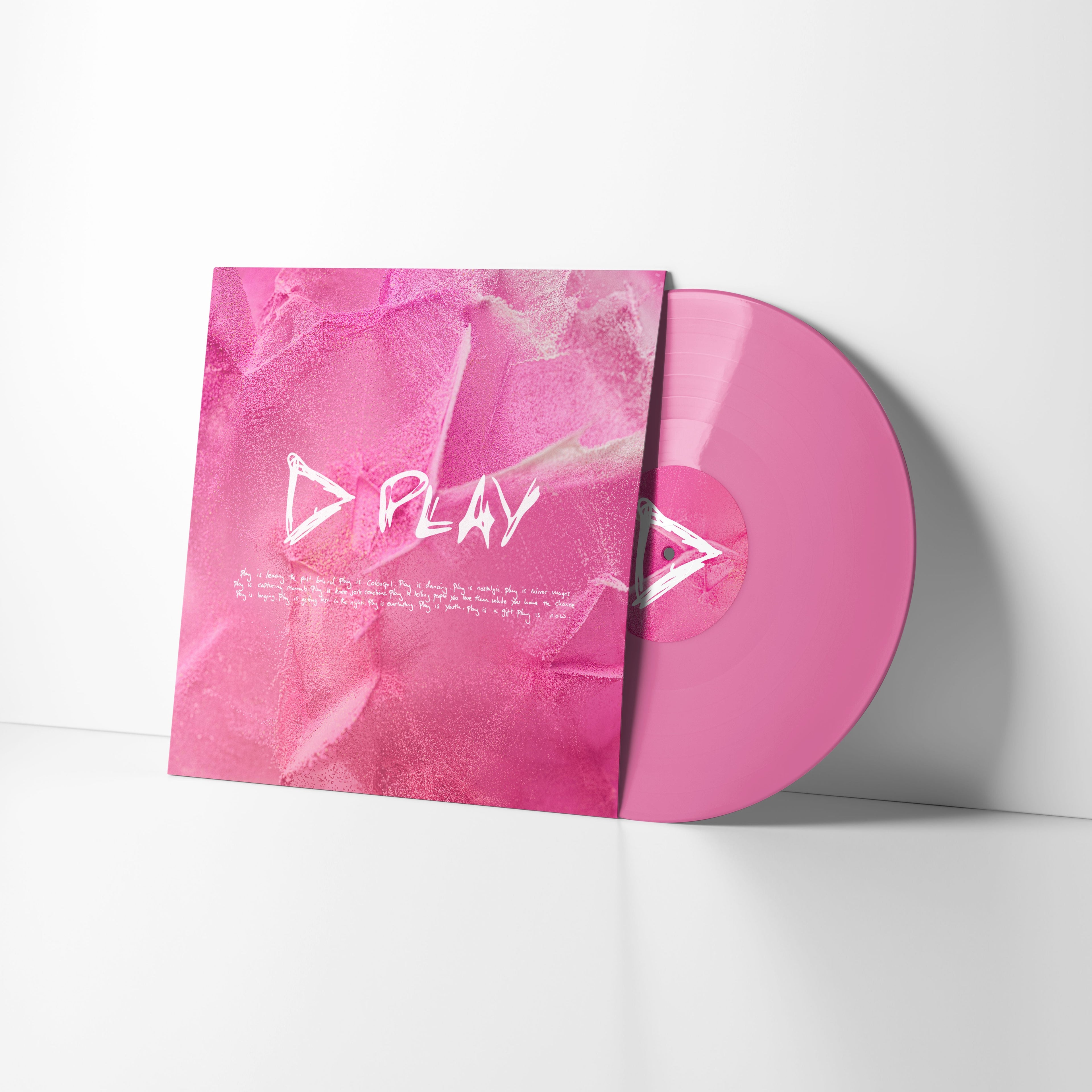 Play: Pink Opaque Vinyl LP