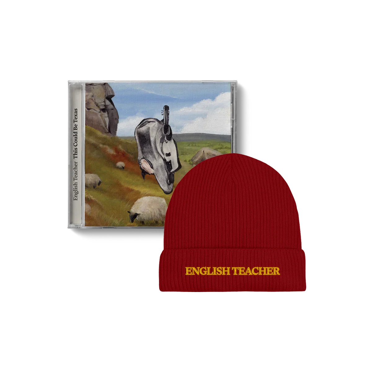 This Could Be Texas: CD, Beanie + Signed Art Card