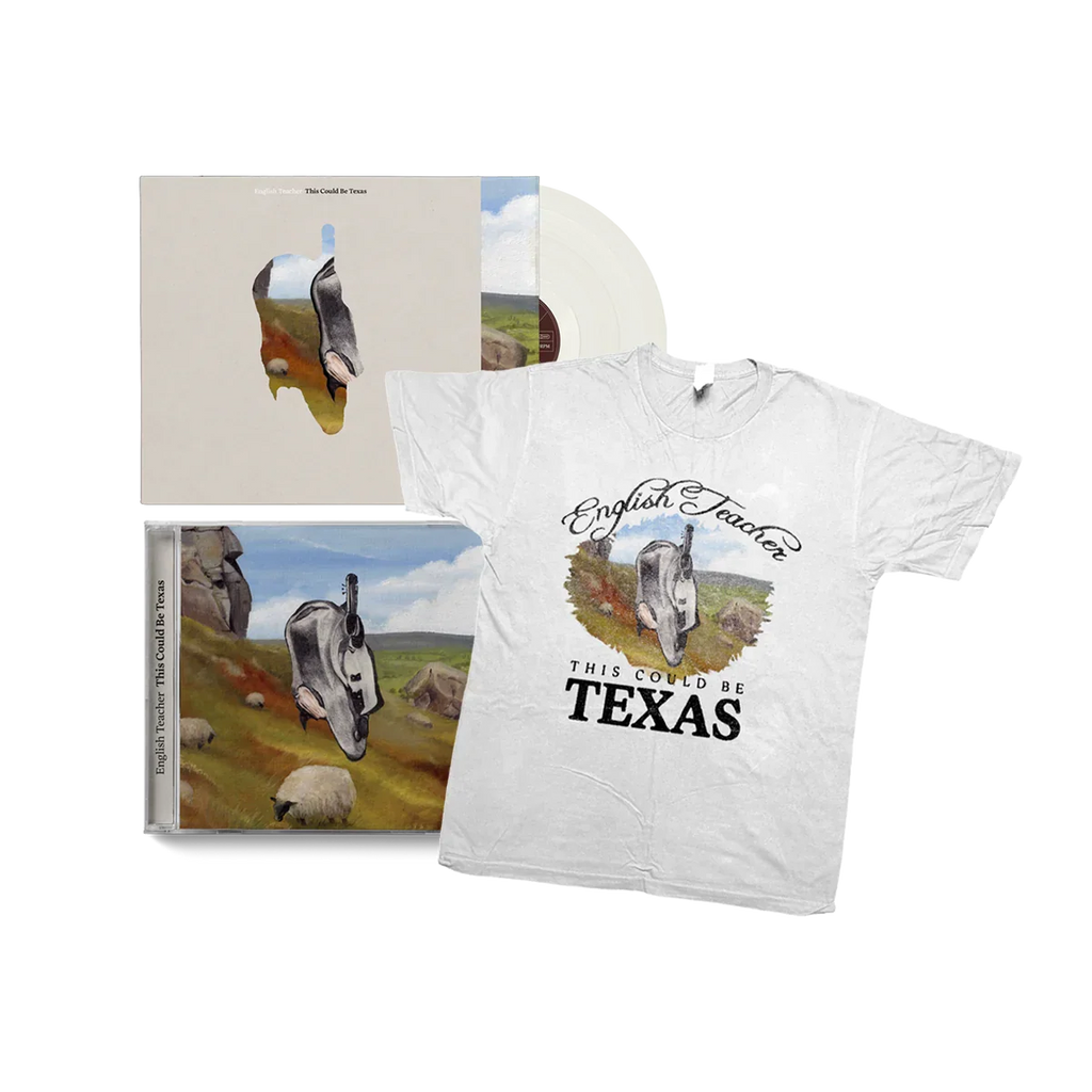 This Could Be Texas: Limited Milky White Vinyl LP, CD, T-Shirt + Signed Art Card