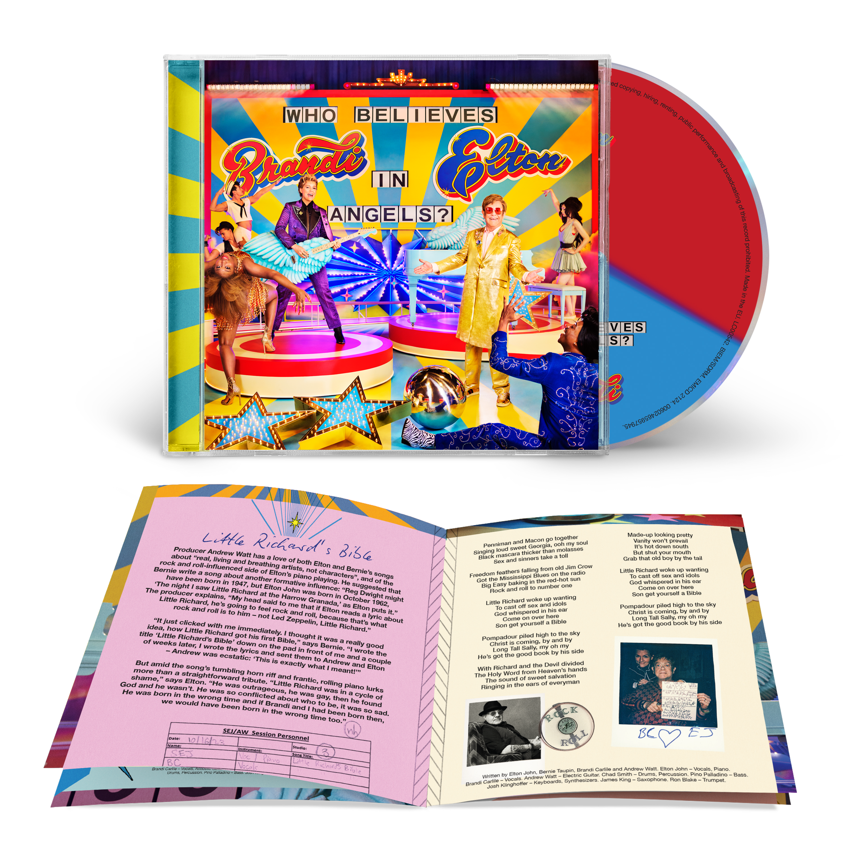 Who Believes In Angels? Standard CD