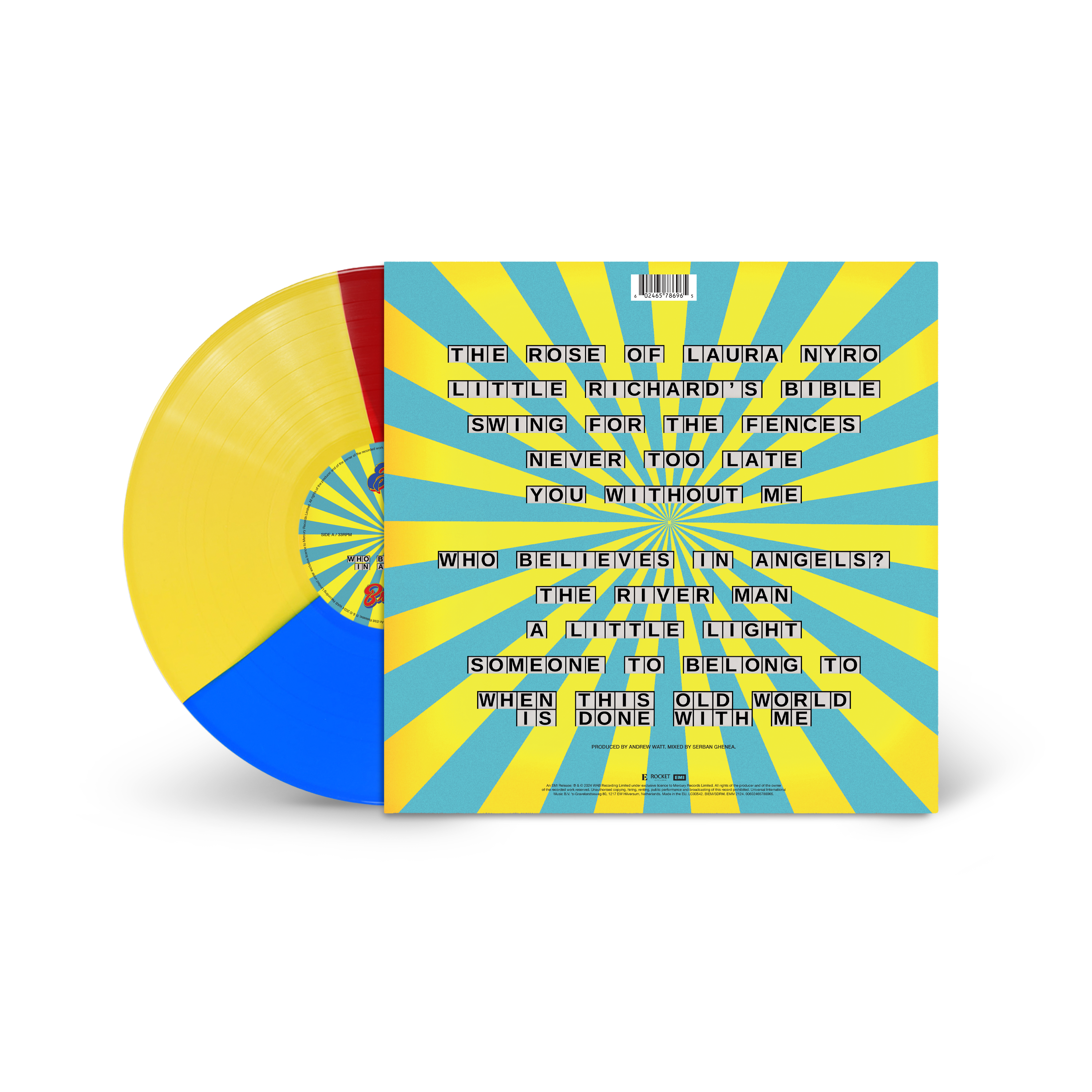 Who Believes In Angels? Limited Edition Tri-Colour Standard Vinyl