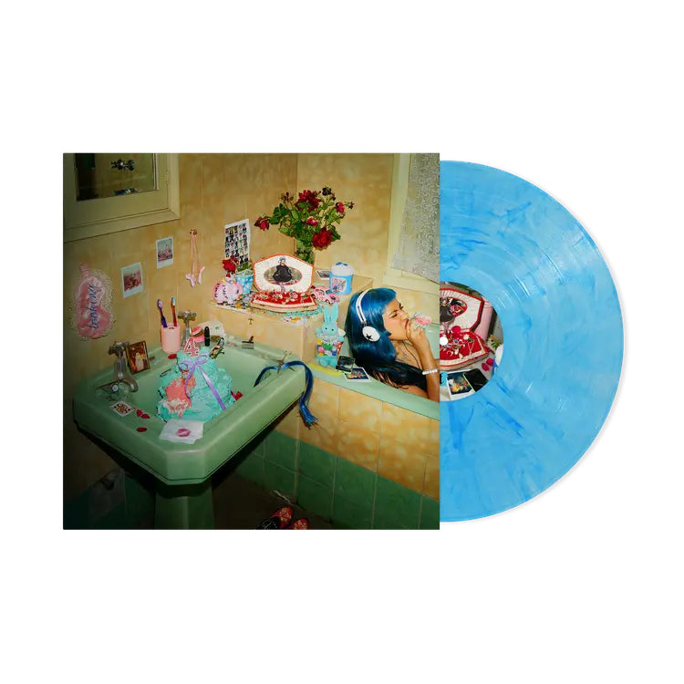 LOOKING FOR PEOPLE TO UNFOLLOW: Bathroom Blue Vinyl LP