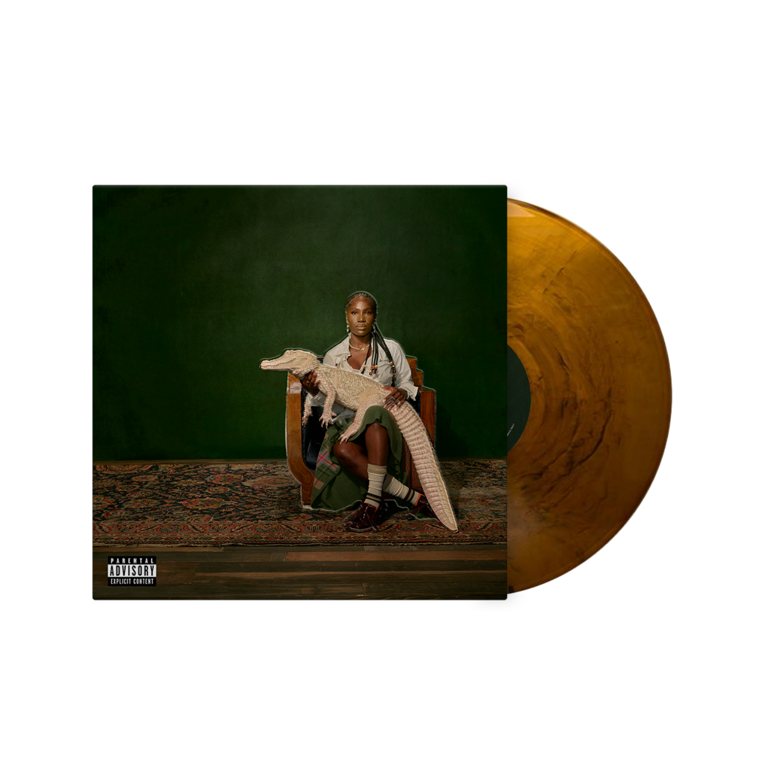 Alligator Bites Never Heal 1-Year Anniversary Embossed Cover Vinyl