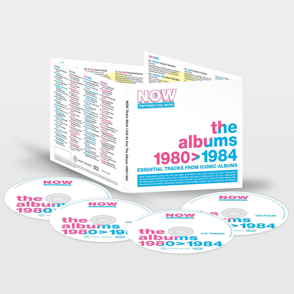 NOW That's What I Call An Era: The Albums - 1980-1984 (4CD)